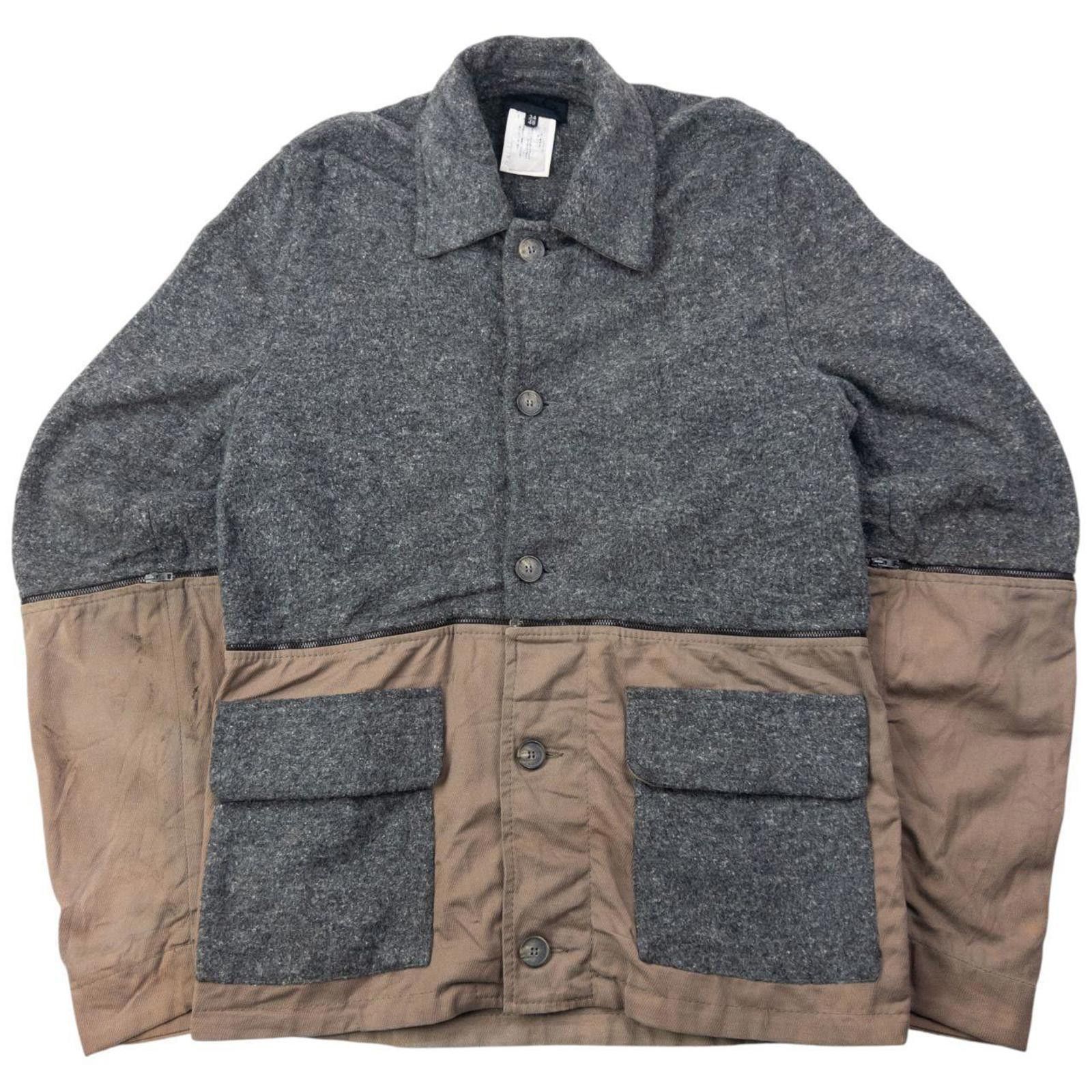 Dolce & Gabbana Vintage 90s Dolce & Gabbana Detachable Wool Jacket Size M Size US M / EU 48-50 / 2 - 2 Thumbnail