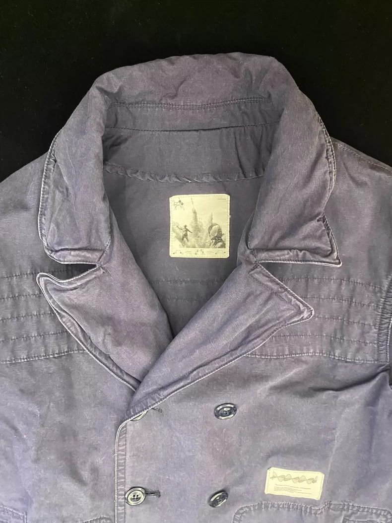 Undercover Undercover 011 Underman Double Breasted Washed Jacket Size US XL / EU 56 / 4 - 4 Thumbnail