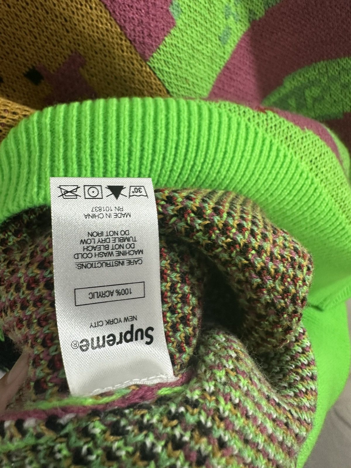 Supreme Supreme Sweater knitwear Size US M / EU 48-50 / 2 - 10 Thumbnail