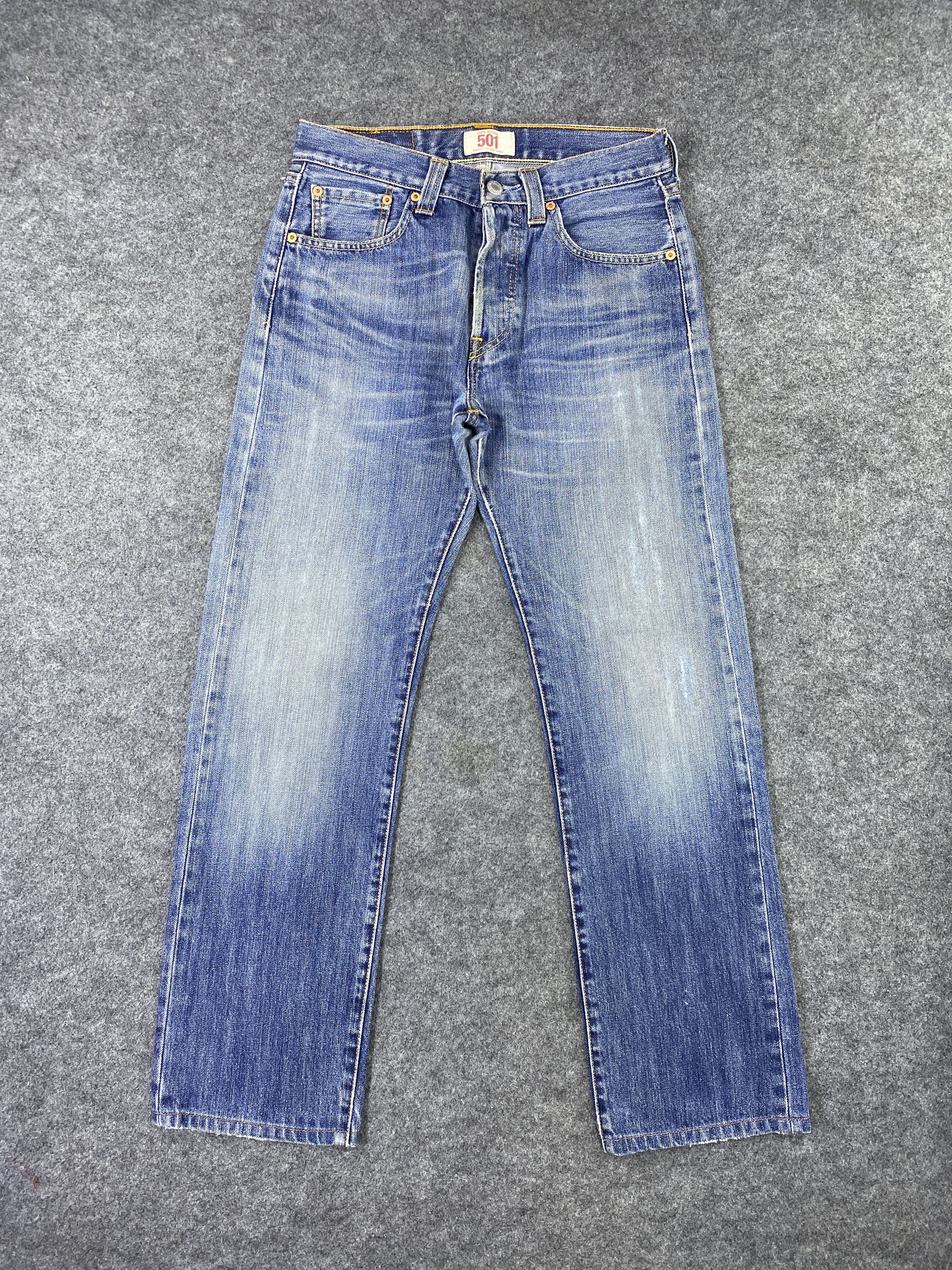 Levi's Vintage Levi's 501 Blue Wash Jeans - J966 Size US 29 - 1 Thumbnail