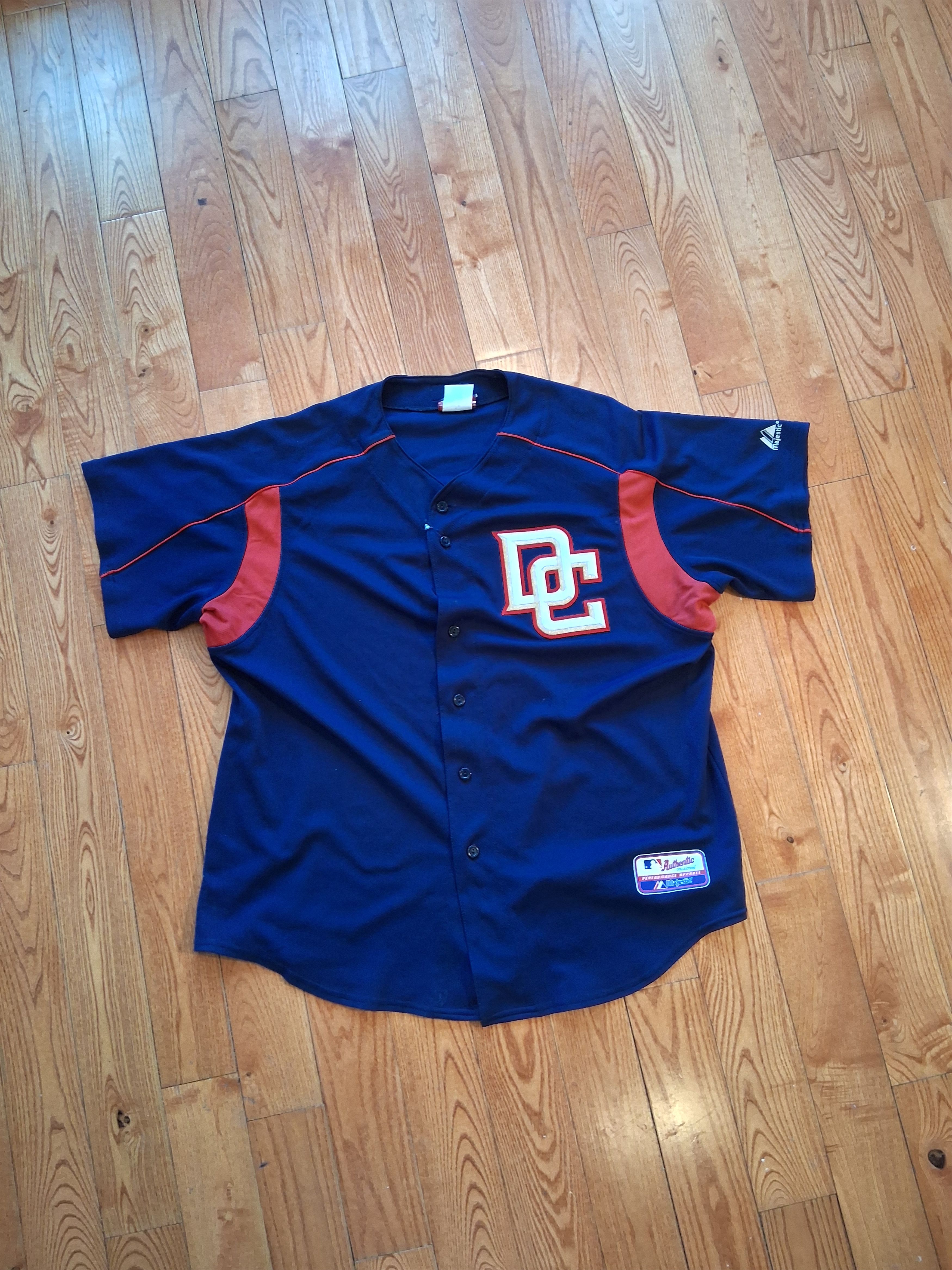 Majestic Authentic Majestic Washington DC Nationals Baseball Jersey Size US L / EU 52-54 / 3 - 1 Thumbnail