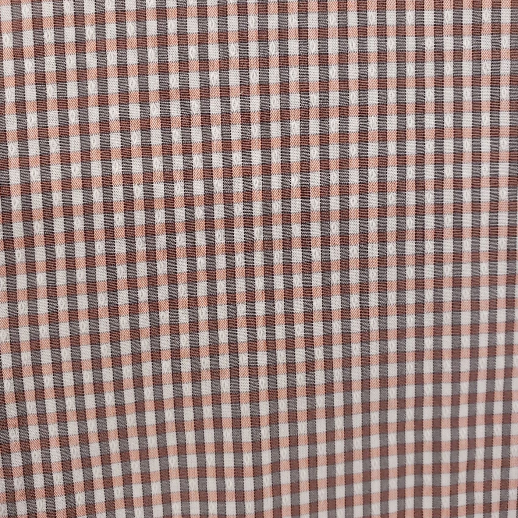 Vintage BCBG Attitude Shirt Men Large 16.5 Button-Down Orange Check Modern Long Sleeve Size US L / EU 52-54 / 3 - 7 Thumbnail