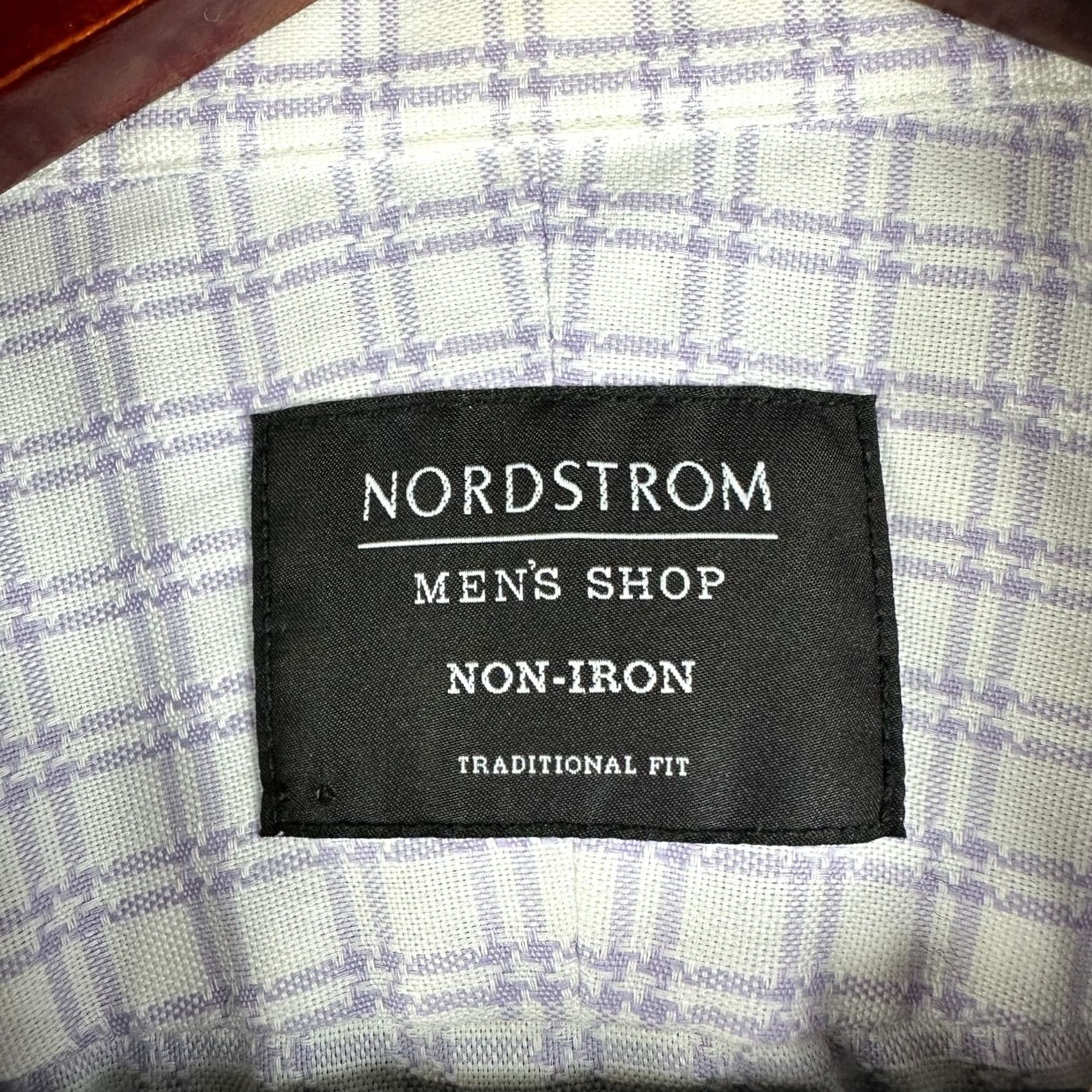 Nordstrom Nordstrom Mens Shirt 2XL Traditional Fit Button-Up Purple Plaid Cotton Pocket Shirt Mens Dresses? Size US XXL / EU 58 / 5 - 3 Thumbnail