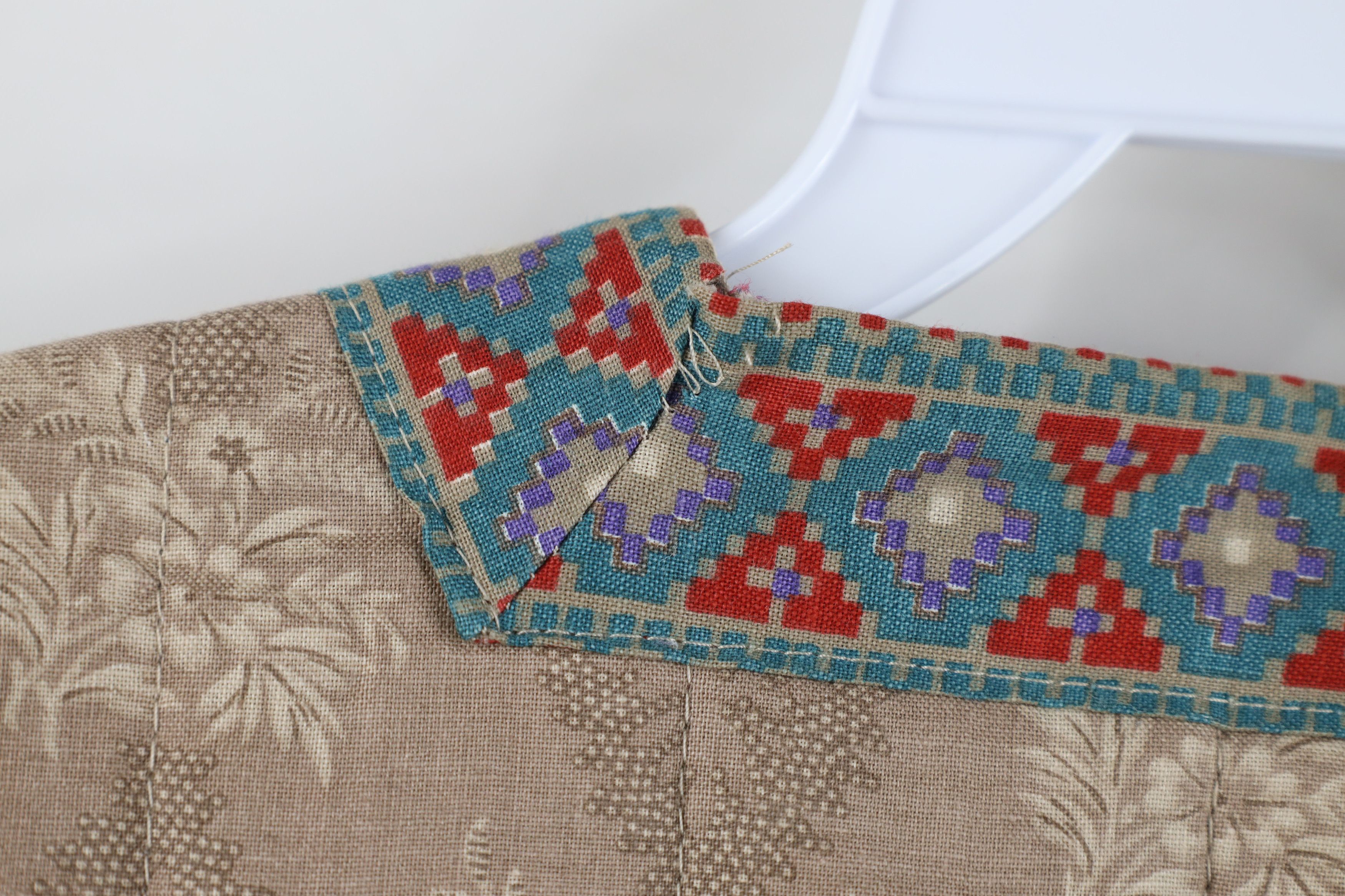Vintage Vintage 90s Country Primitive Patchwork Open Vest Jacket Size M / US 6-8 / IT 42-44 - 8 Thumbnail
