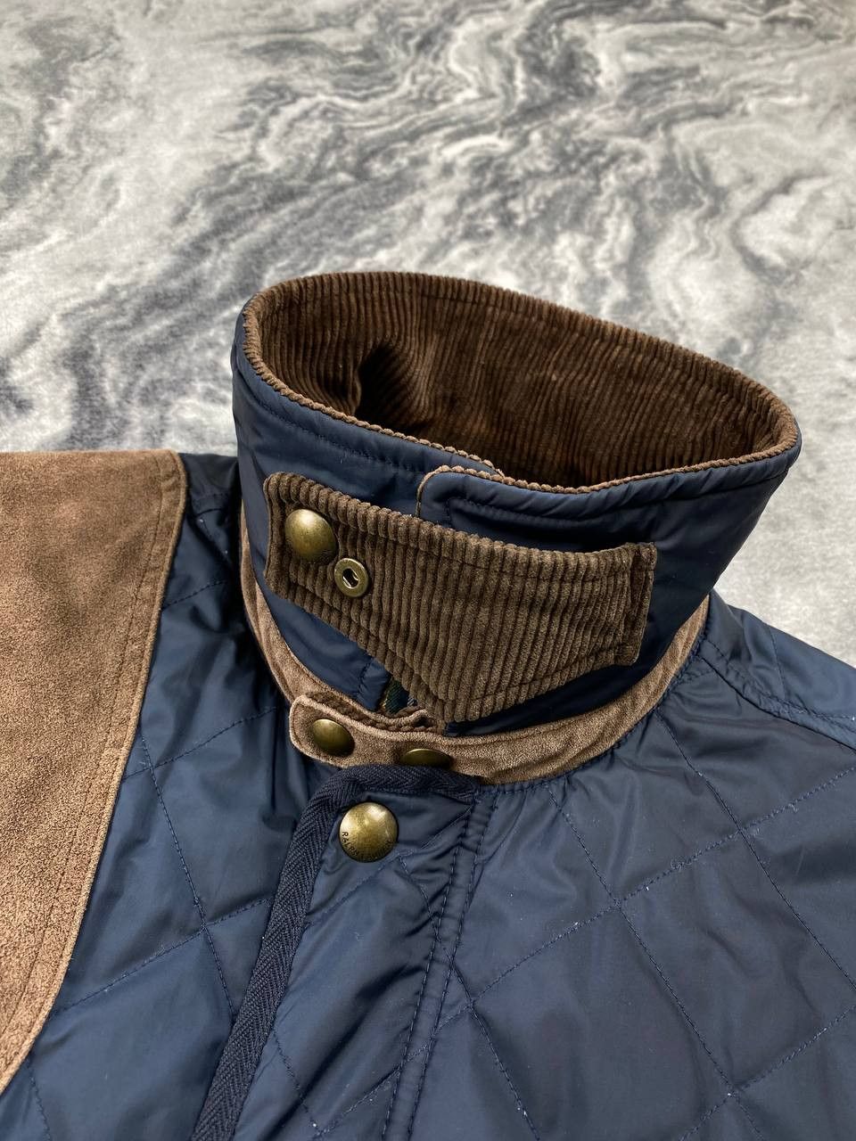 Polo Ralph Lauren Ralph Lauren Navy Blue Quilted Jacket Men Size L Blue Size US M / EU 48-50 / 2 - 8 Thumbnail