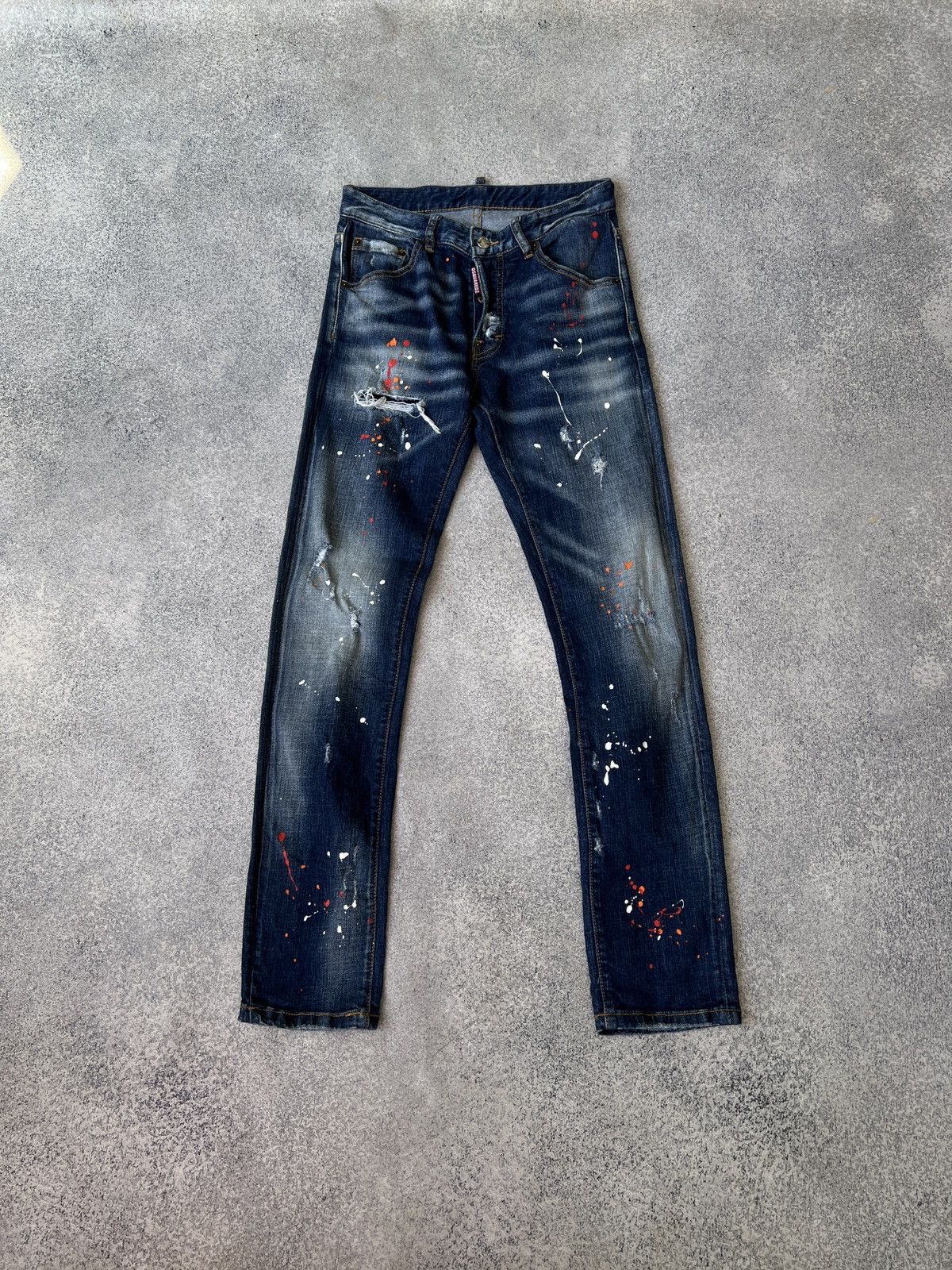 Dsquared2 × Vintage Vintage Dsquared2 Luxury skinny Jeans 44 size ( IT) Size US 32 / EU 48 - 2 Thumbnail