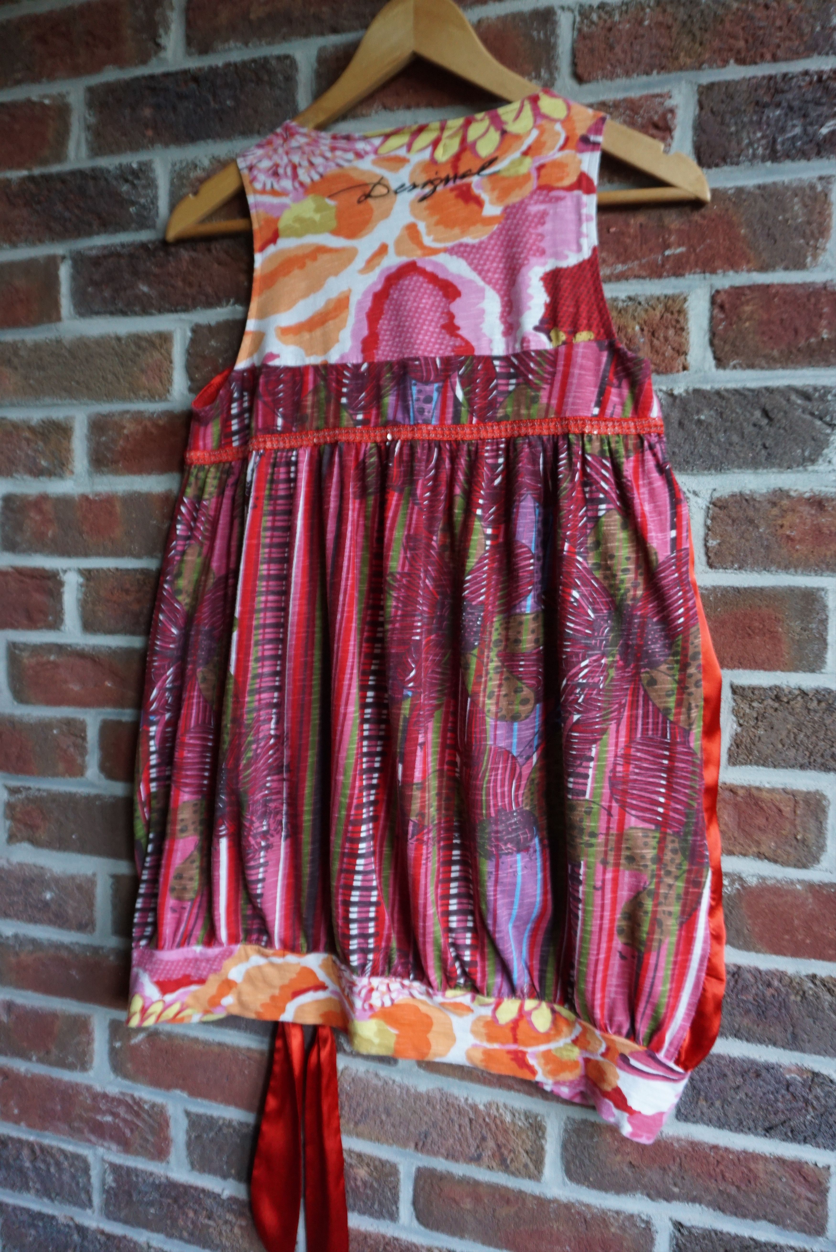 Designer Desigual top M 6/8 patterned stylish floral relaxed top Size M / US 6-8 / IT 42-44 - 10 Thumbnail