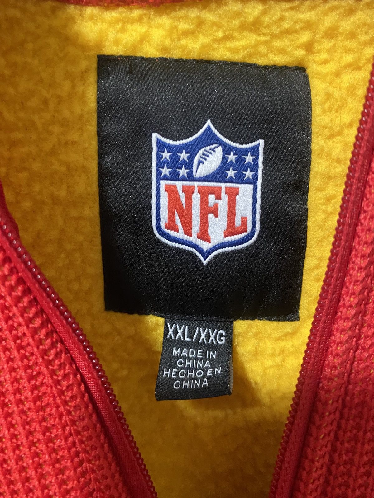 NFL NFL Kansas City Chiefs Hoodie Jacket Sherpa Lined Waffle Size US XXL / EU 58 / 5 - 3 Thumbnail