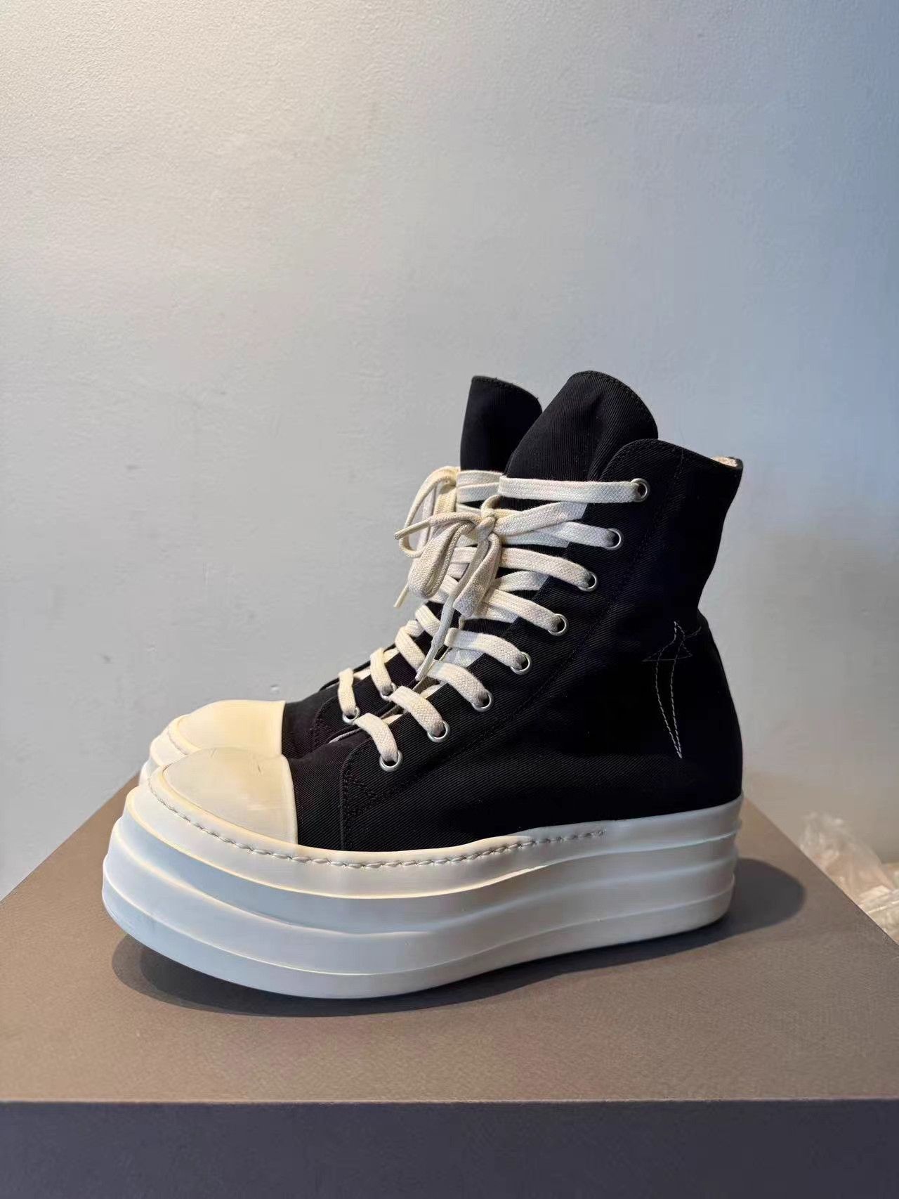 Rick Owens Rick Owens thick-soled Converse Size US 8 / IT 38 - 1 Thumbnail