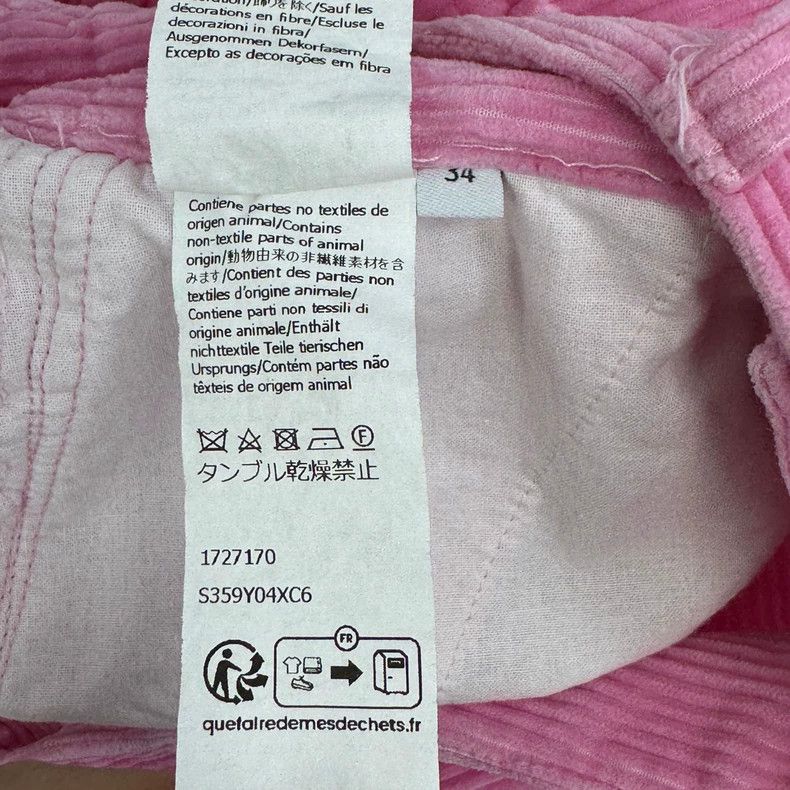 Loewe loewe Velour trousers with pink leather label 2504-Nextarro Size US 34 / EU 50 - 7 Thumbnail