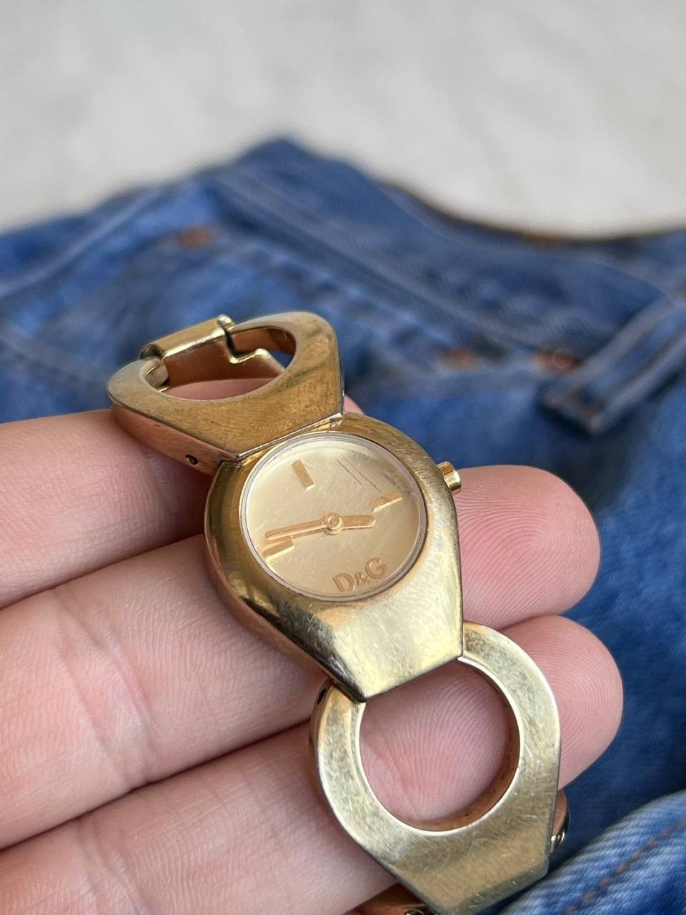 Dolce & Gabbana Y2K VINTAGE DOLCE & GABBANA WATCH BRACELET STEEL XS size Size ONE SIZE - 3 Thumbnail