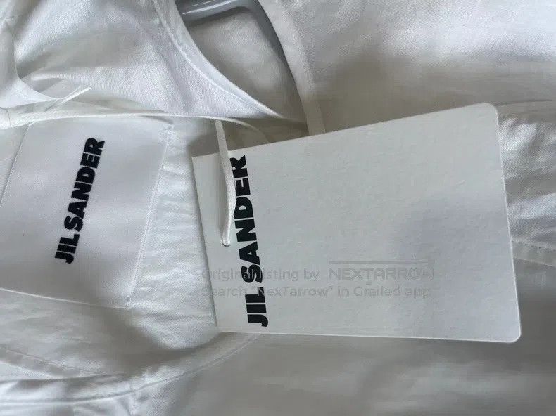 Jil Sander Jil Sander size 34 White Dress Size M / US 6-8 / IT 42-44 - 4 Thumbnail