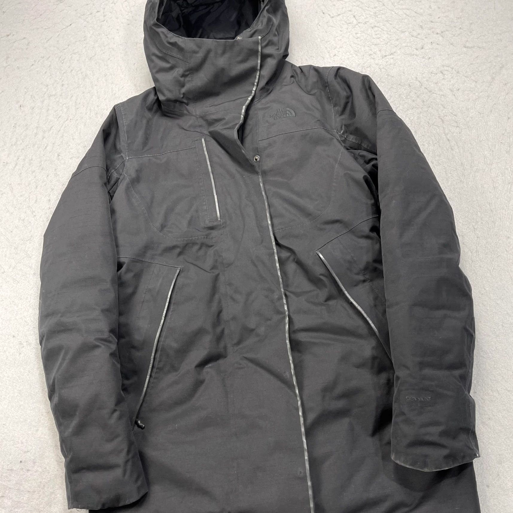 The North Face The North Face Coat Womens Small Black DryVent Down Hooded Parka Winter Warm Size S / US 4 / IT 40 - 3 Thumbnail