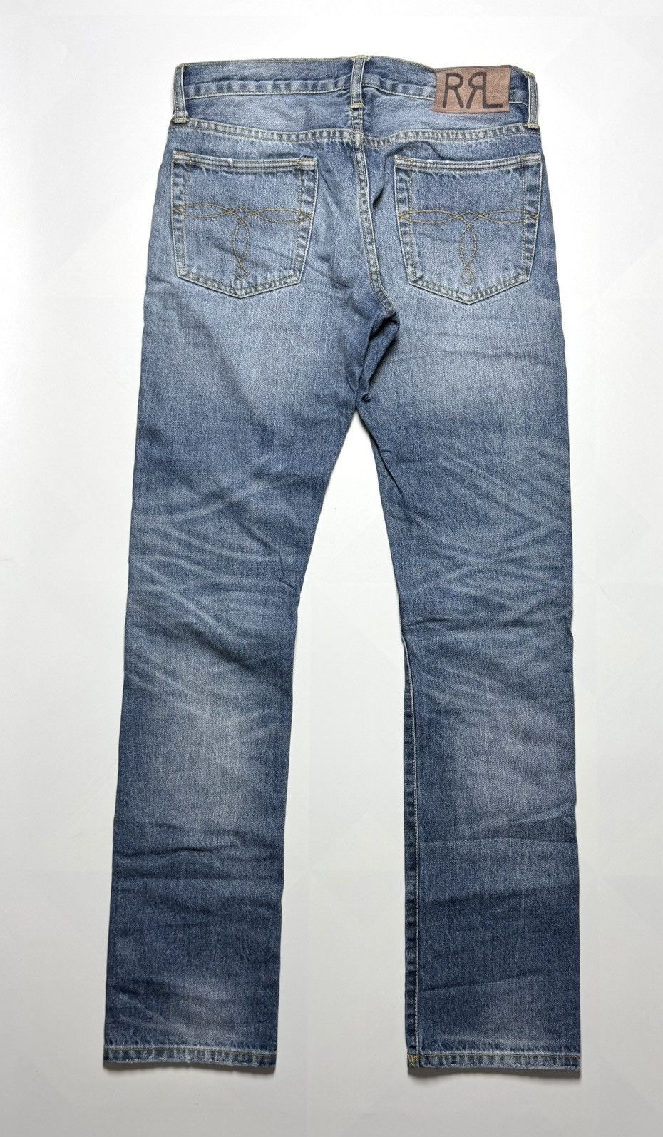 RRL Ralph Lauren RRL - Light wash denim pants Size US 30 / EU 46 - 1 Thumbnail