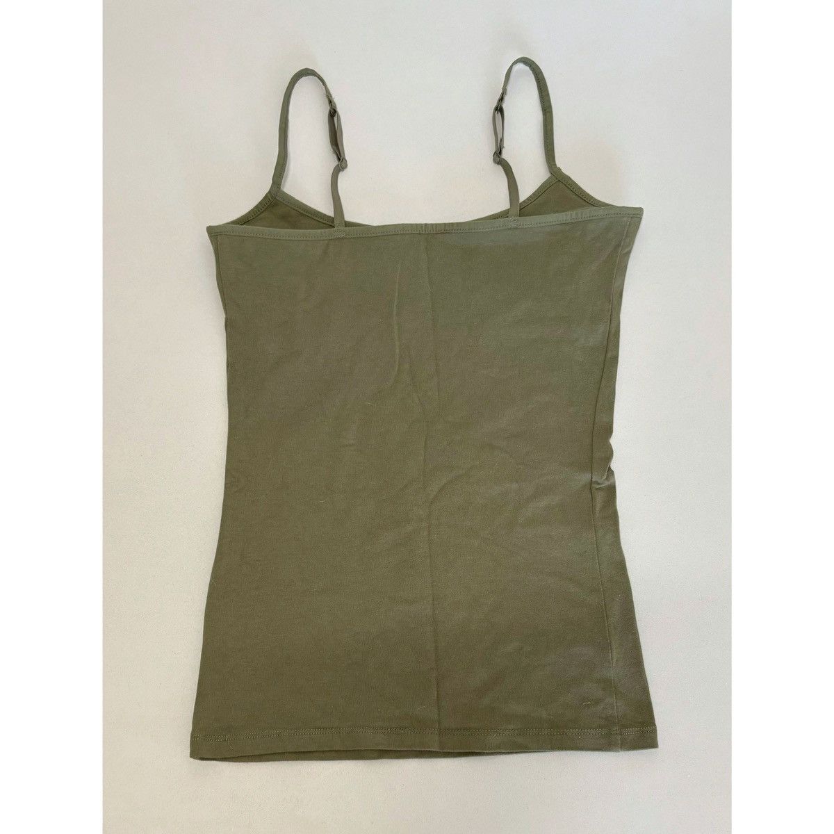 Sonoma SO Olive Green Shelf-Bra Cami Camisole Tank Top Shirt XS ✨ Size XS / US 0-2 / IT 36-38 - 6 Thumbnail