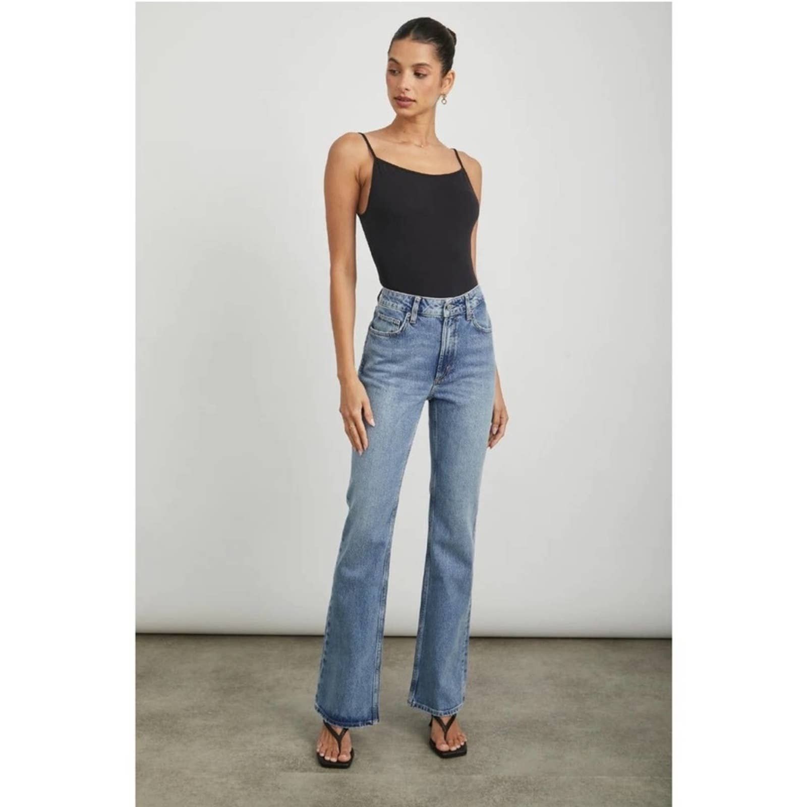 Rails Rails High Rise Sunset Slim Flare Jeans | Grailed