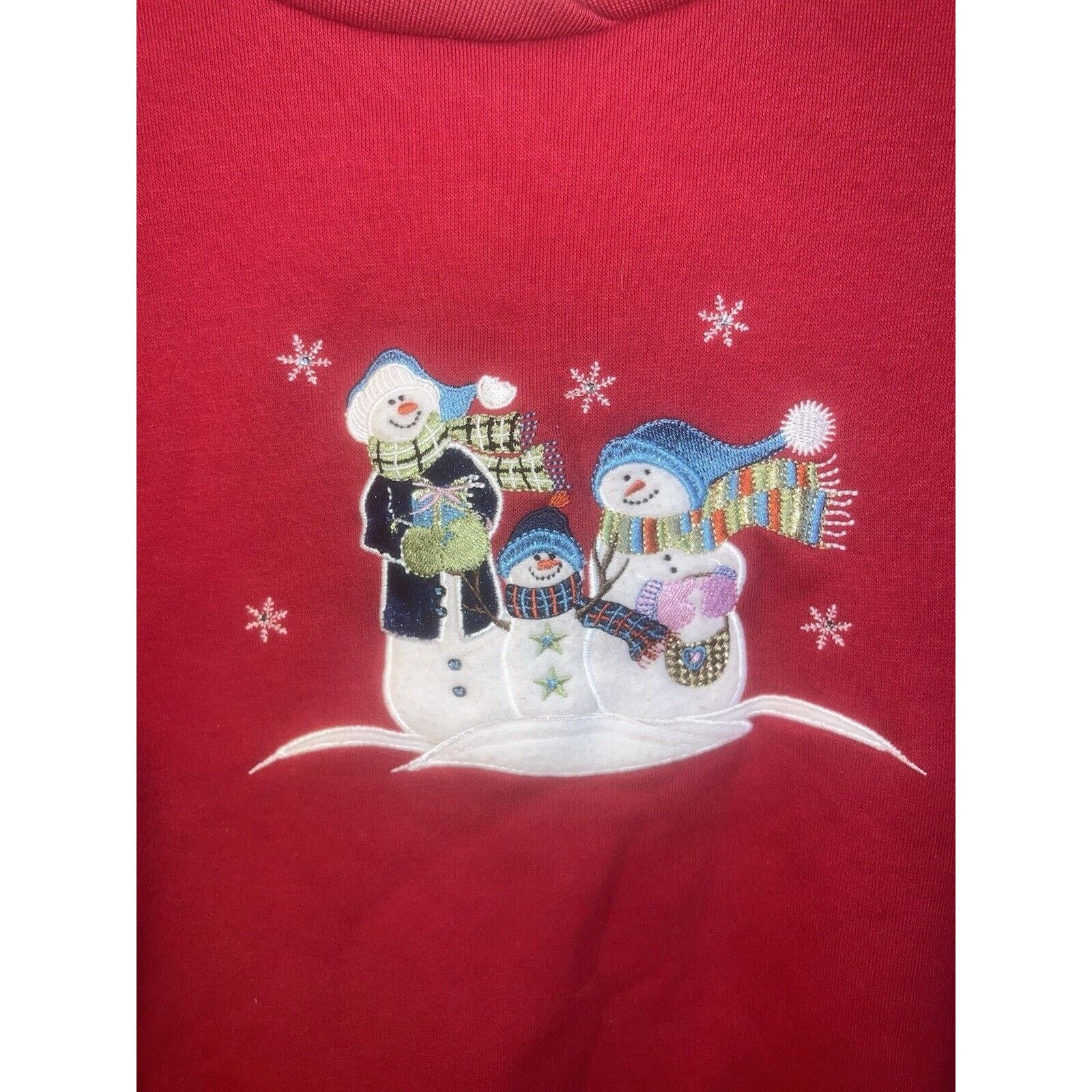 & Other Stories Studio Works Sweatshirt Christmas Ugly Sweater Red XL Size XL / US 12-14 / IT 48-50 - 3 Thumbnail