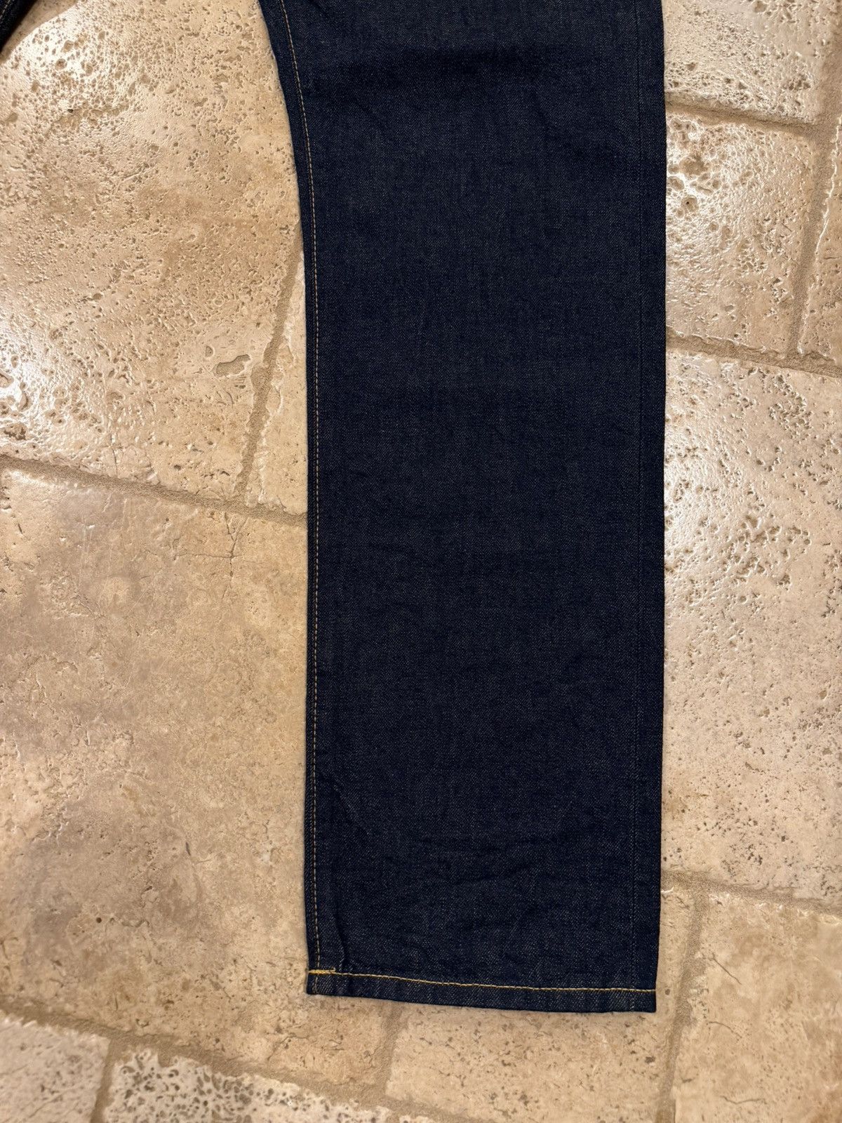 RRL Ralph Lauren RRL Ralph Lauren Slim Fit Rinse Selvedge Raw Jeans Size US 34 / EU 50 - 4 Thumbnail