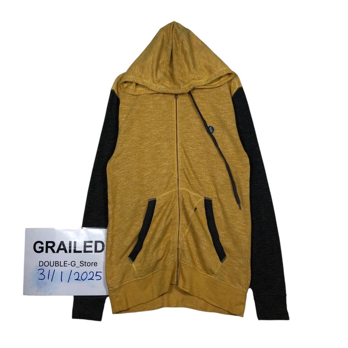 Japanese Brand 📌Vintage Light Zipper Jacket Volcom Hysteric Glamour Size US L / EU 52-54 / 3 - 1 Thumbnail