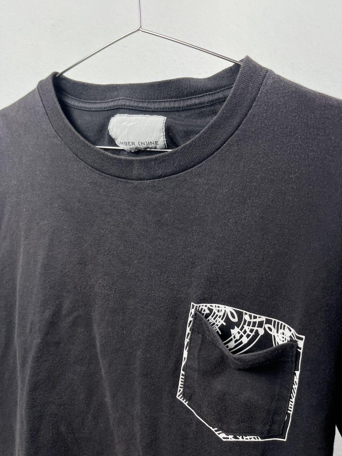 Number (N)ine NUMBER NINE MUSIC POCKET T-SHIRT Size US M / EU 48-50 / 2 - 5 Thumbnail