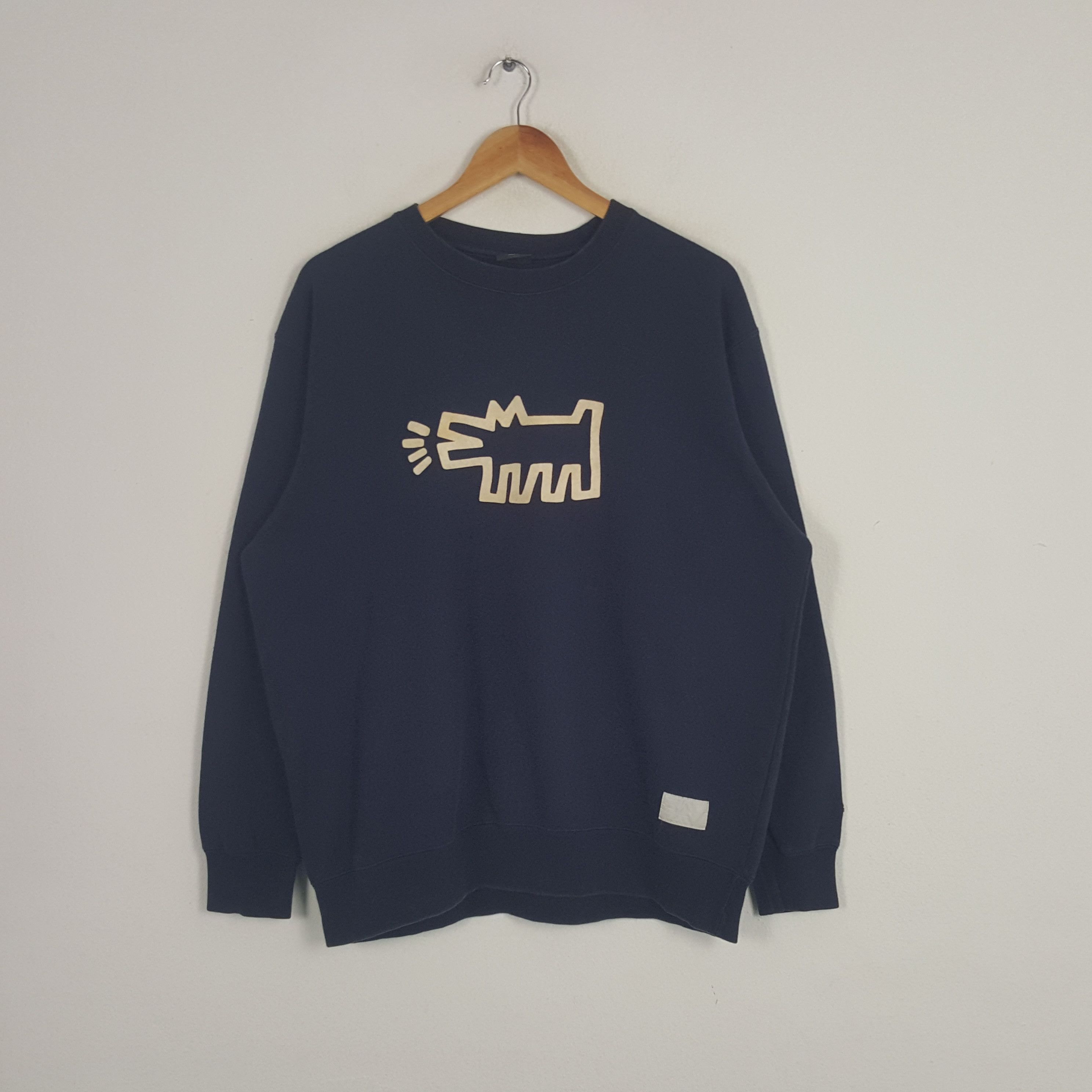 Keith Haring × Uniqlo × Vintage Vintage Keith Haring American Artists Art Sweatshirt Size US L / EU 52-54 / 3 - 1 Thumbnail