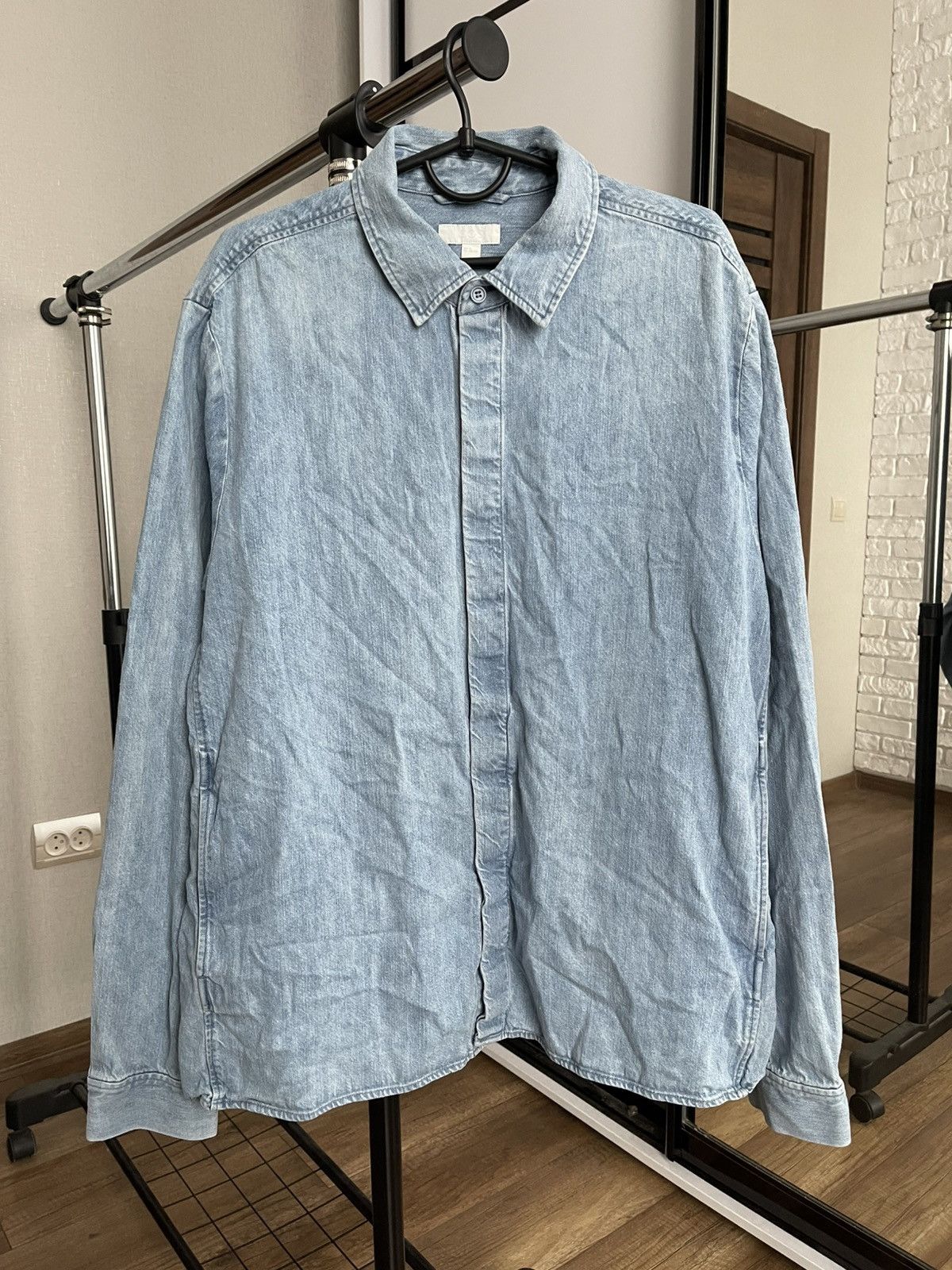 Cos Cos Shirt Button Up Long Sleeve Heavyweight Size US XL / EU 56 / 4 - 1 Thumbnail