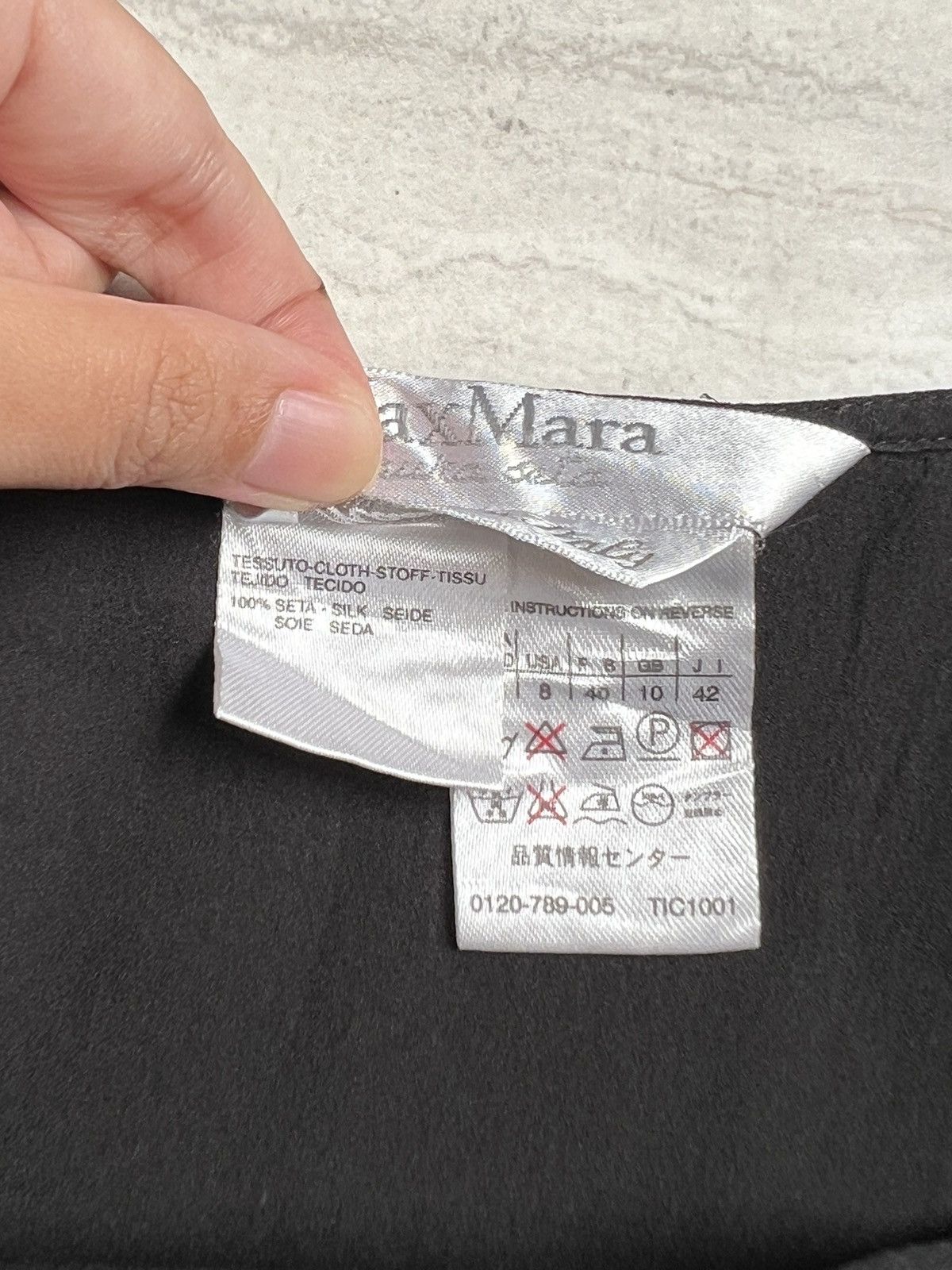 Max Mara MAX MARA Black Dress Size XS / US 0-2 / IT 36-38 - 12 Thumbnail