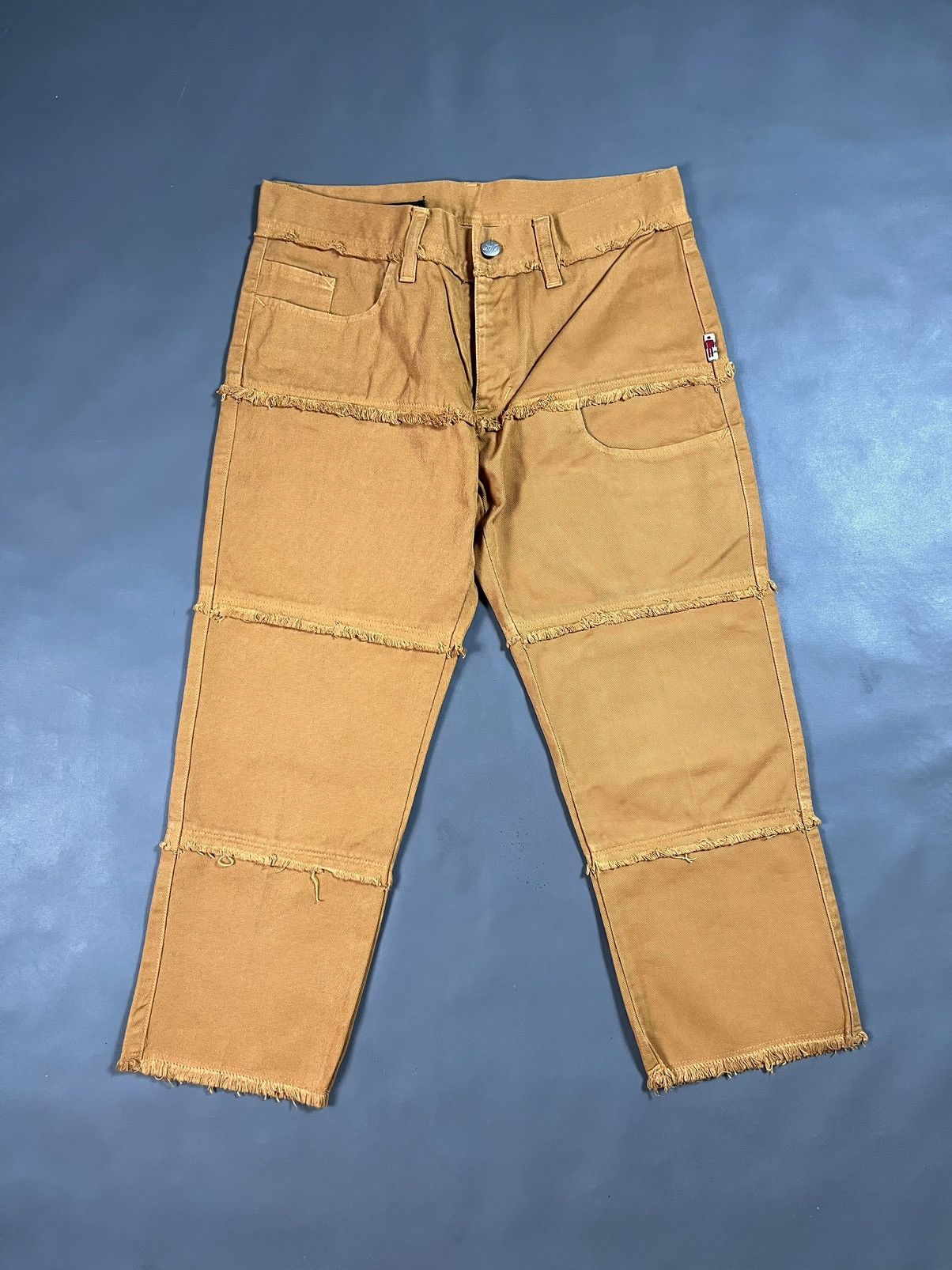 image of Jpg Jeans By Jean Paul Gaultier Hagi Pants in Mustard, Women's (Size 28)