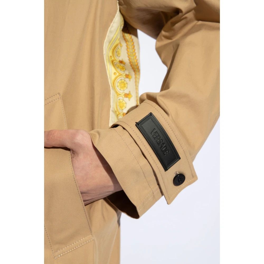 Versace o1y0425 Embellished Coat in Beige Size US M / EU 48-50 / 2 - 3 Thumbnail