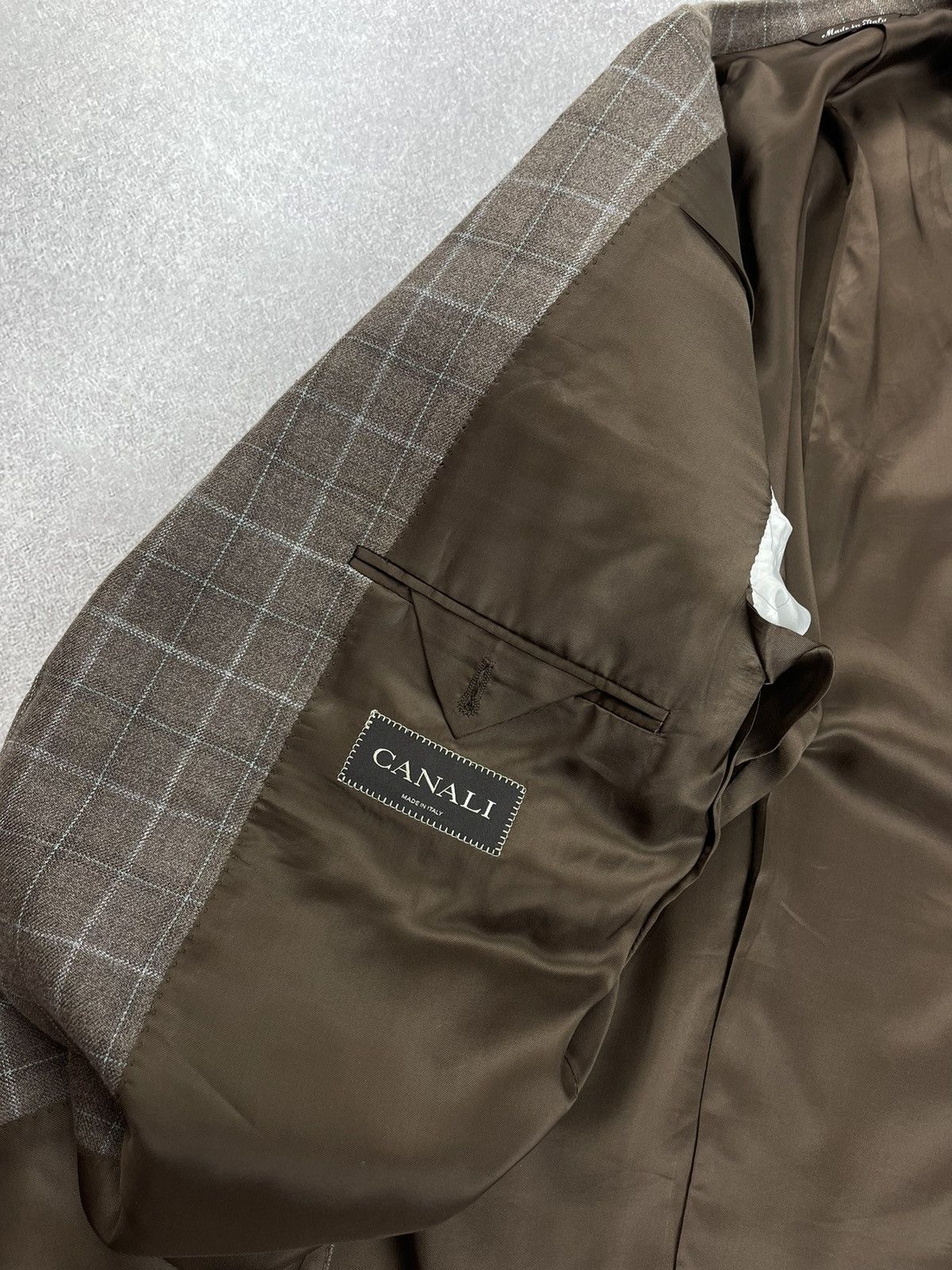 Canali Canali Men’s Blazer Jacket Size 50R Size 50R - 10 Thumbnail