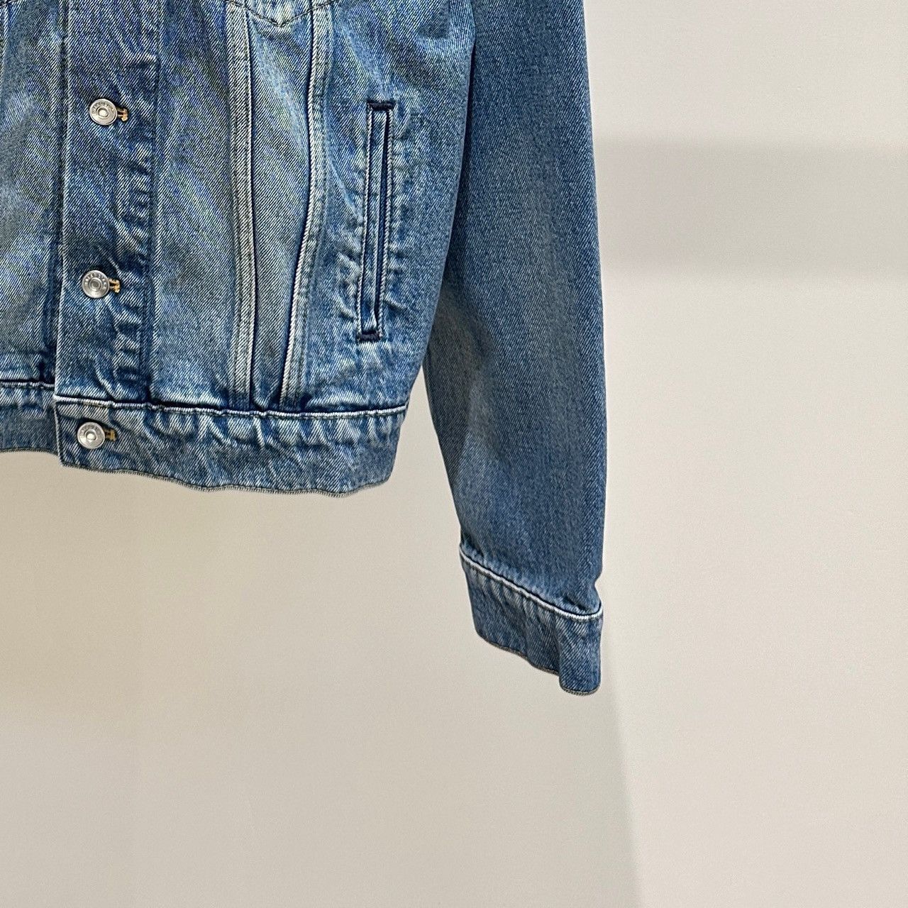 Balenciaga Balenciaga denim logo jacket Size US M / EU 48-50 / 2 - 5 Thumbnail