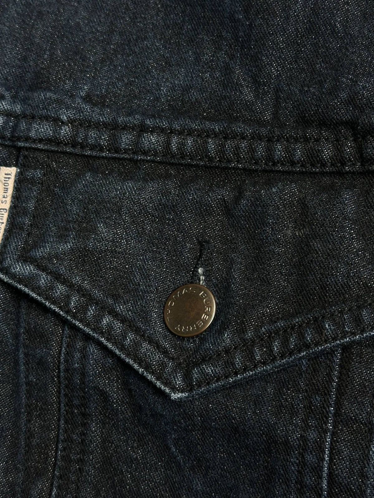 Burberry Vintage Thomas Burberry Blue Denim Jacket M Size US M / EU 48-50 / 2 - 8 Thumbnail