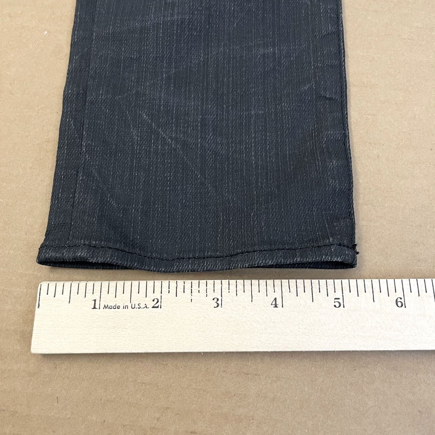 Vintage Rock & Republic Jeans Womens 25 Gray Skinny Zipper Fly Pockets Distress Ladies Size 42" / US 20 - 3 Thumbnail