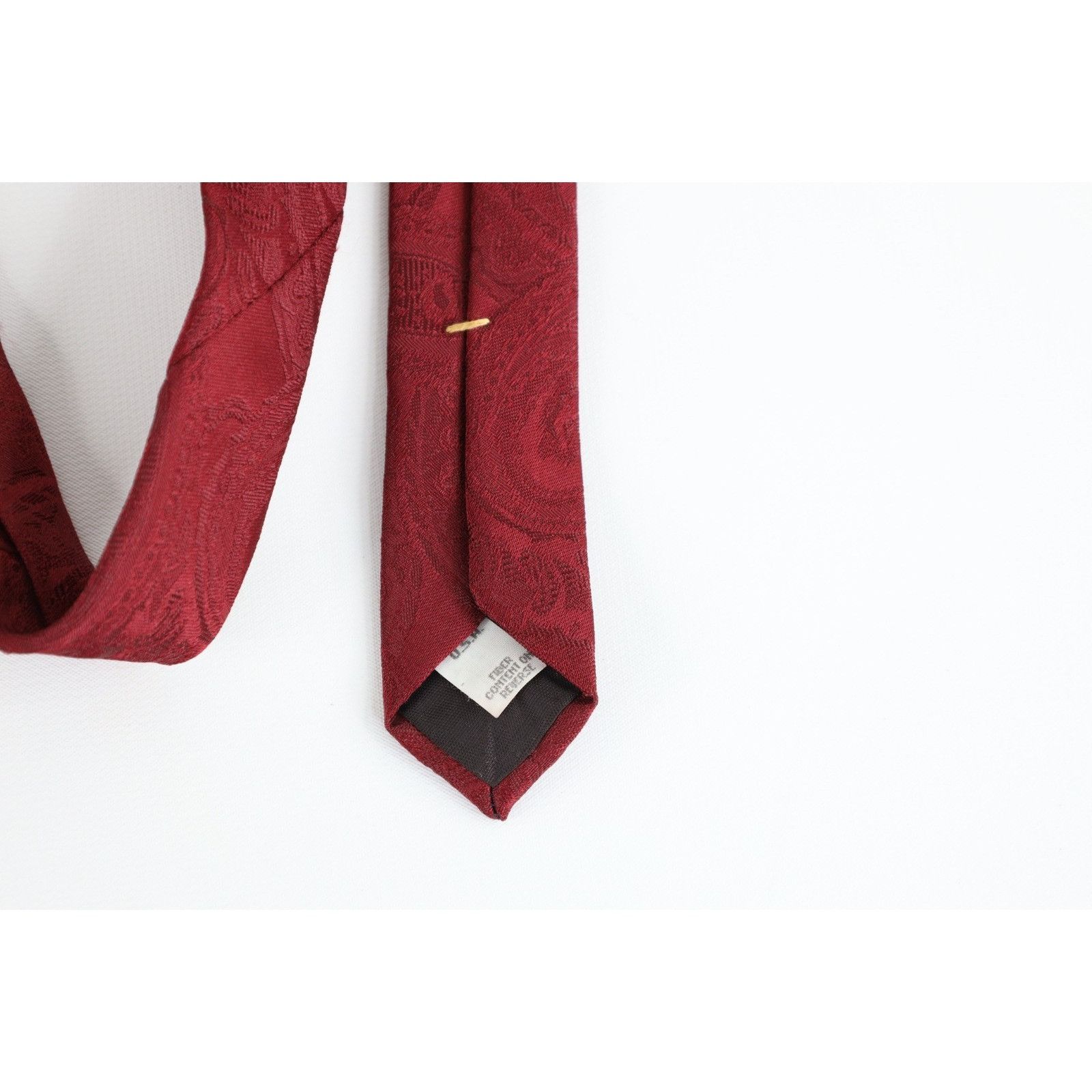 Vintage Vintage 80s 90s Streetwear Silk Blend Paisley Neck Tie Size ONE SIZE - 4 Thumbnail
