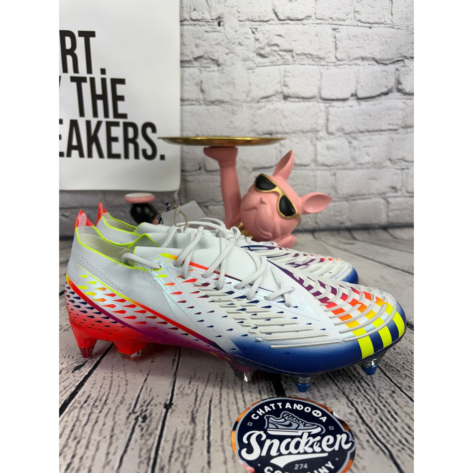 Adidas Adidas Predator Edge.1 SG Soccer Metal Cleats Womens 5.5 Size US 5.5 / IT 35.5 - 2 Thumbnail