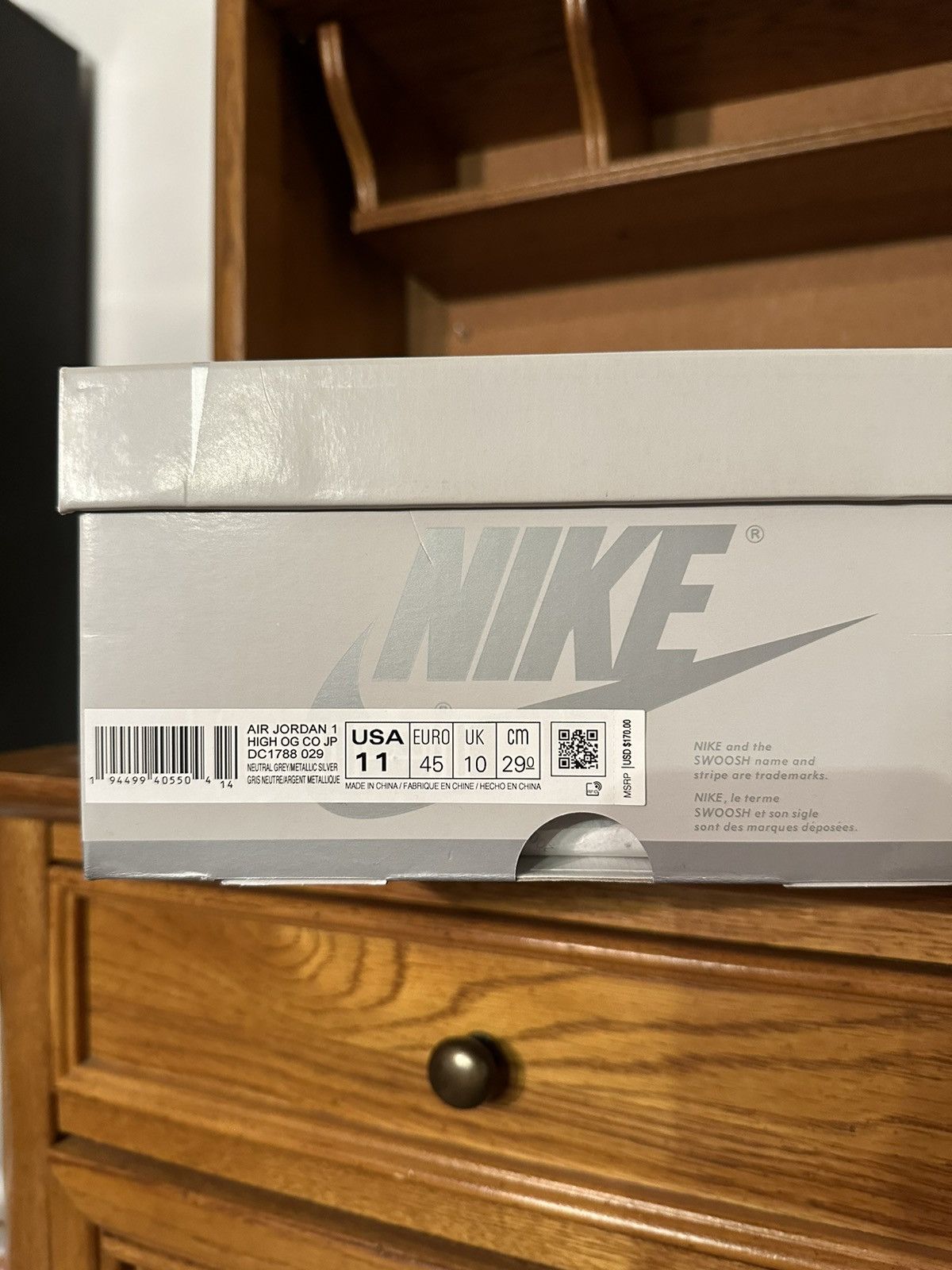 Jordan Brand Jordan 1 Retro High OG Japan Co.JP 2020 Size US 11 / EU 44 - 9 Thumbnail