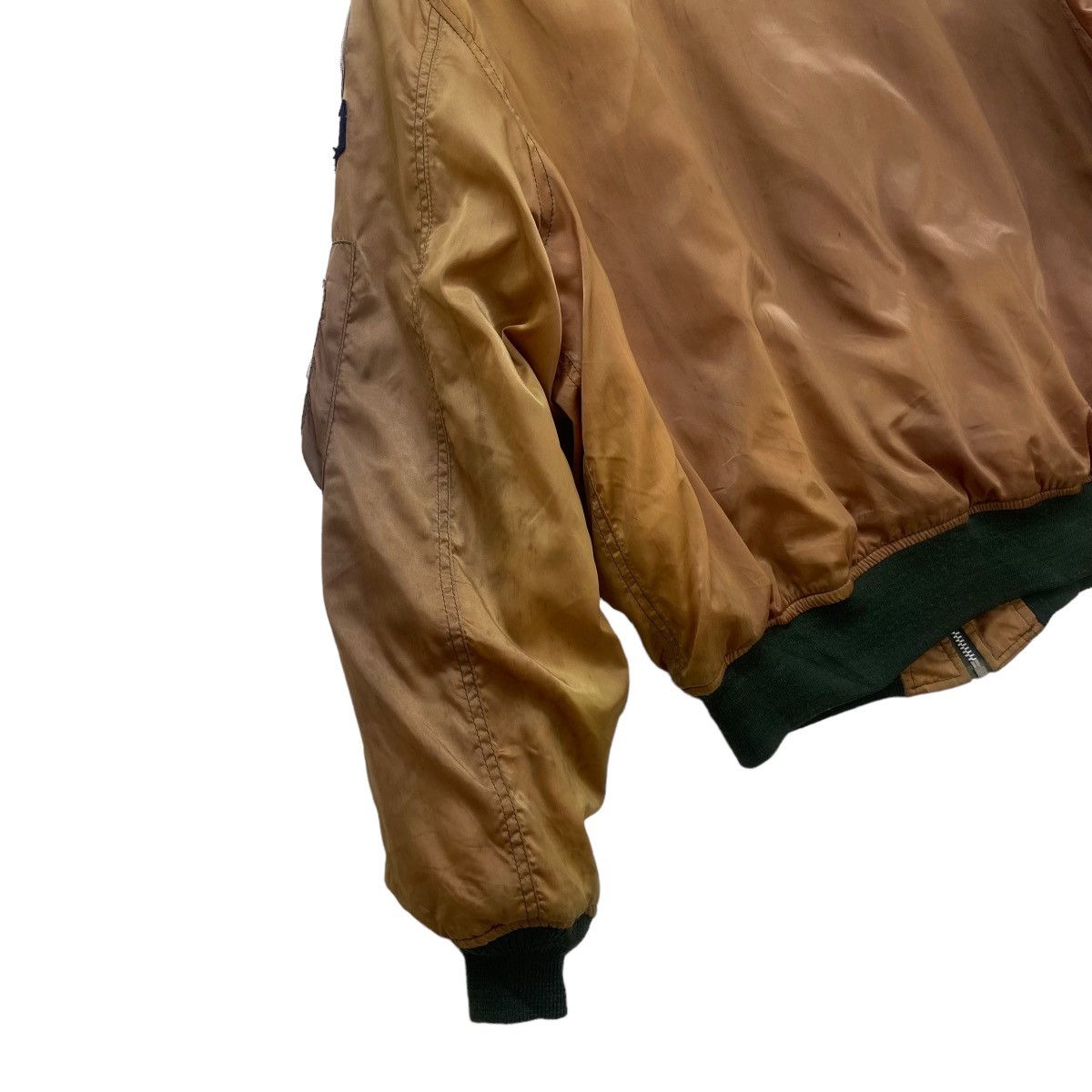 Vintage Vtg Houston McDonnell Douglas F-15 Fighter MA-1 Bomber Size US M / EU 48-50 / 2 - 16 Thumbnail