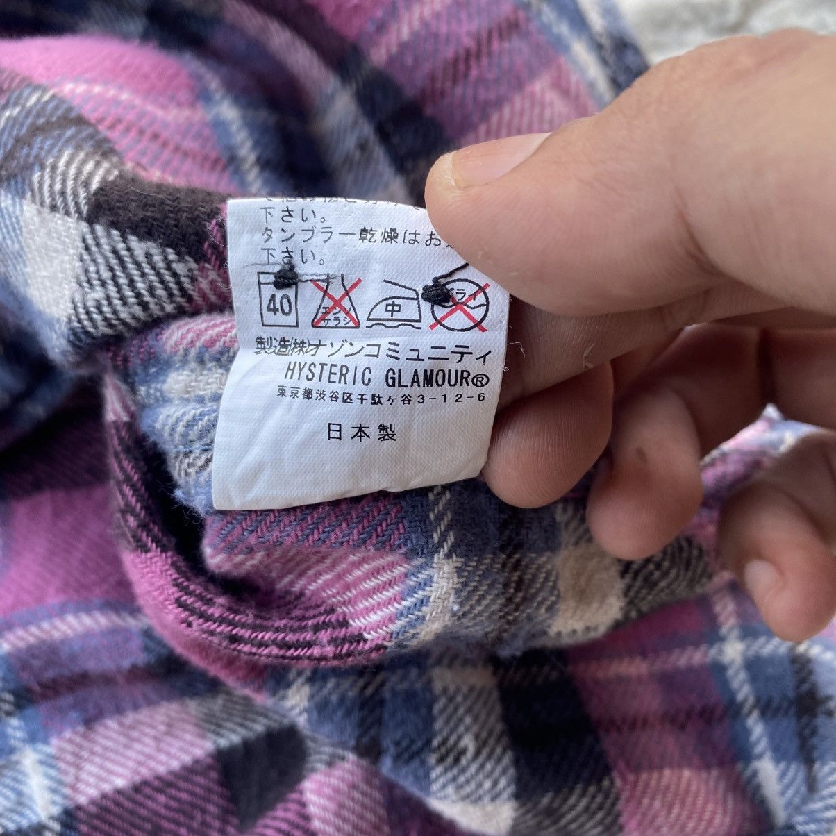 Hysteric Glamour Hysteric Glamour Hooded Plaid Made in Japan Size US S / EU 44-46 / 1 - 15 Thumbnail