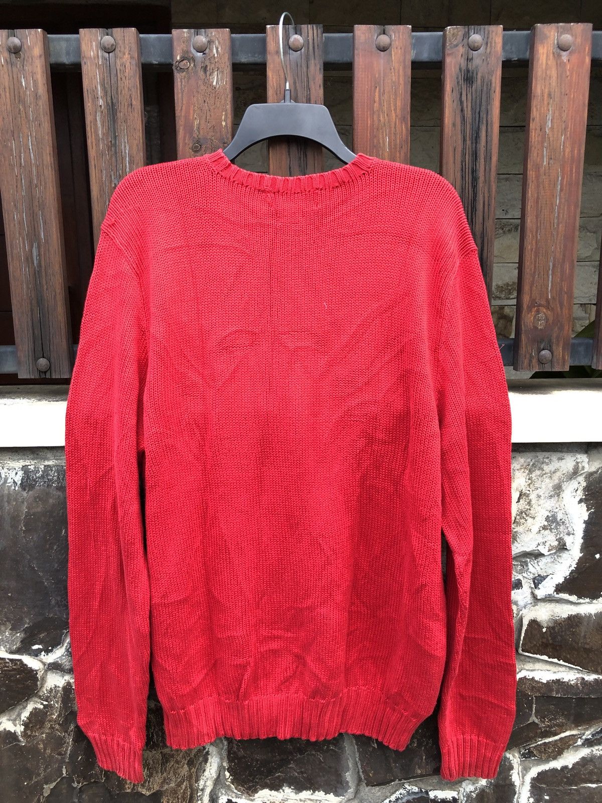 Polo Ralph Lauren × Ralph Lauren × Vintage POLO RALPH LAUREN KNIT SWEATER Size US XL / EU 56 / 4 - 3 Thumbnail