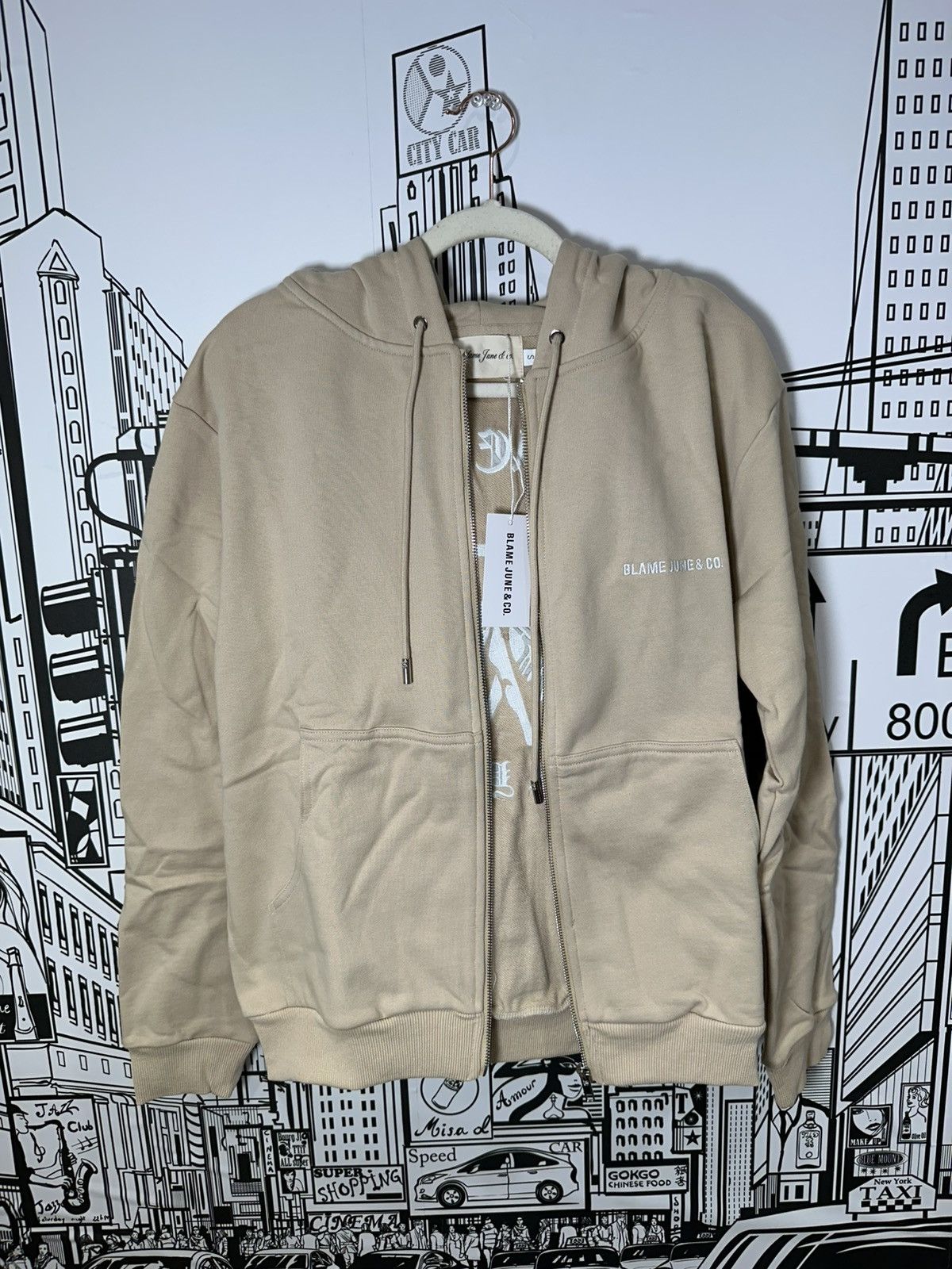 Other Blame June & Co. Gemini Zip Up Hoodie Size 2XL Natural Size US XXL / EU 58 / 5 - 4 Thumbnail