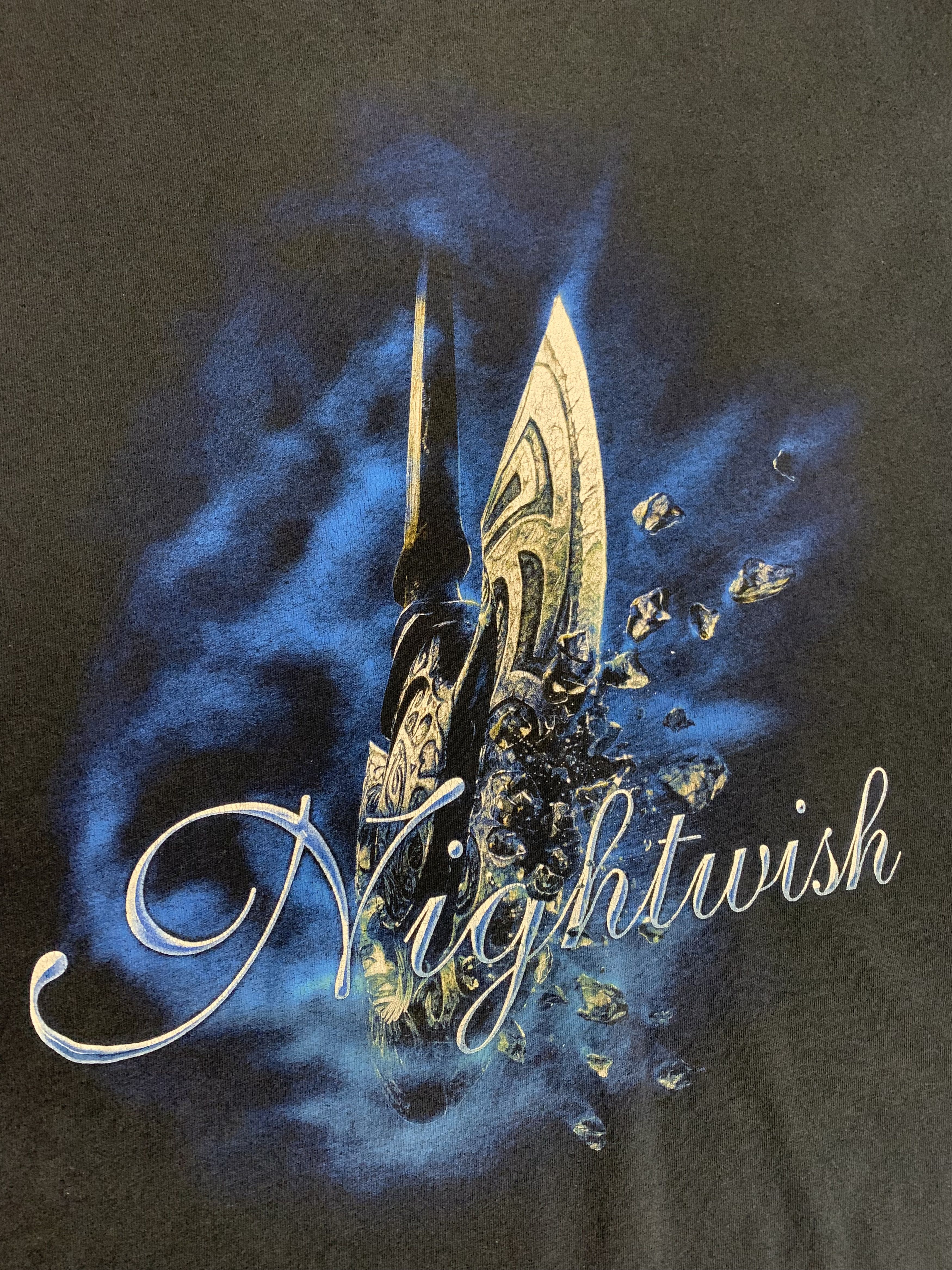 Band Tees Vintage Nightwish T Shirt Tee Baggy Big Logo 90s Y2K Size US L / EU 52-54 / 3 - 2 Thumbnail