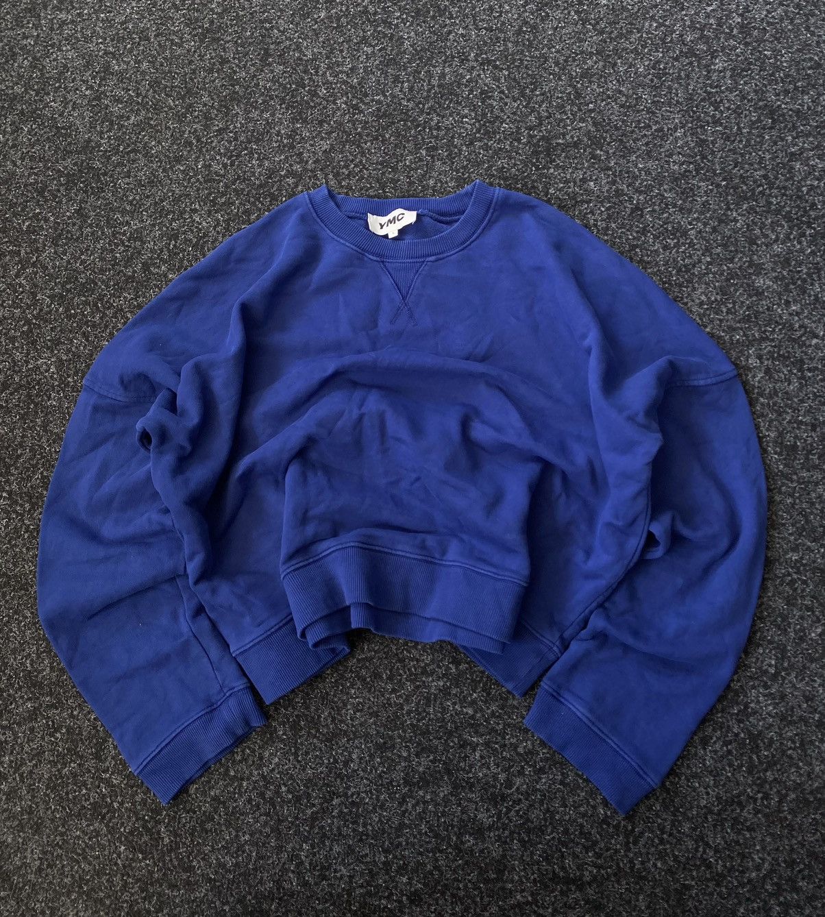 Vintage × YMC YMC Oversized Womens Blue Sweatshirt Large Rare yeezy Size L / US 10 / IT 46 - 1 Thumbnail