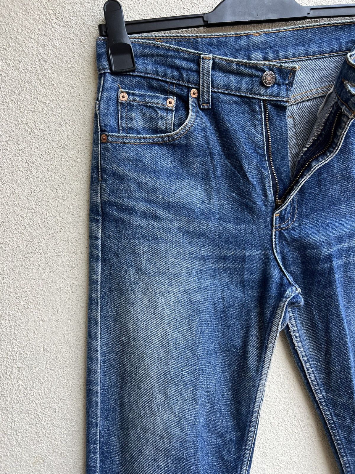 Levi's Vintage 90s Levi’s 505 Faded Blue Denim Jeans 30x31.5 Size US 30 / EU 46 - 8 Thumbnail