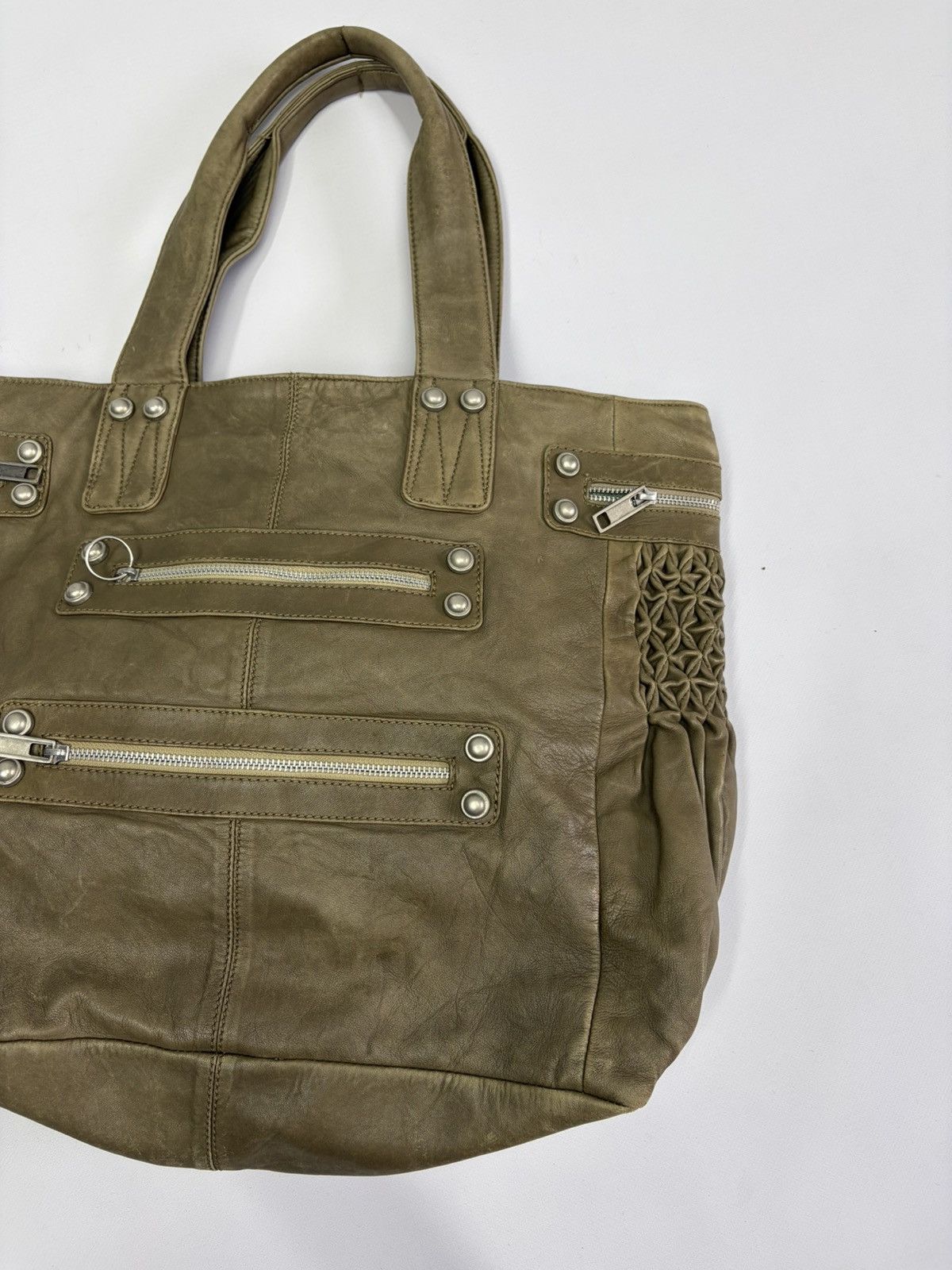 If Six Was Nine Vintage 00s If Six Was Nine Like Balenciaga Leather Bag Size ONE SIZE - 7 Thumbnail