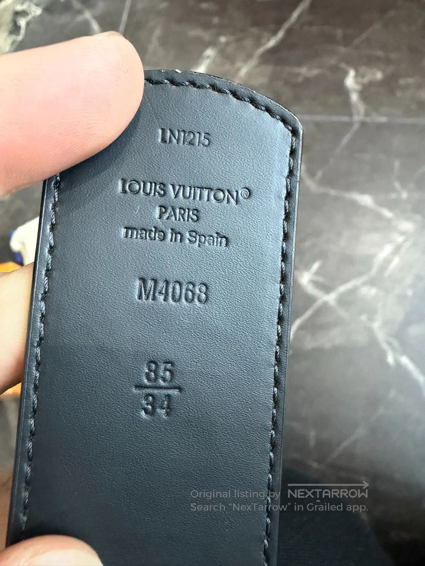 Louis Vuitton Louis Vuitton Men's Monogram Belt. Size ONE SIZE - 6 Thumbnail
