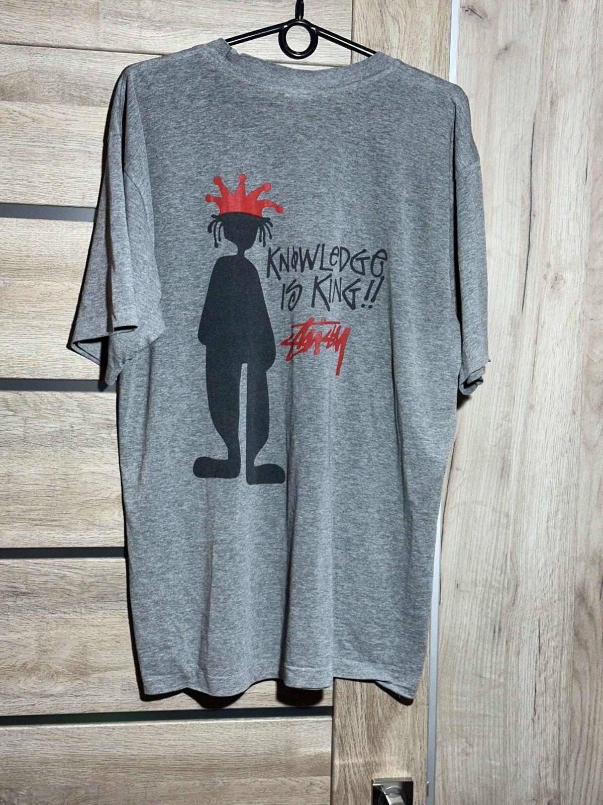 RARE Vintage Stussy Knowledge is King Tee (Made in USA)