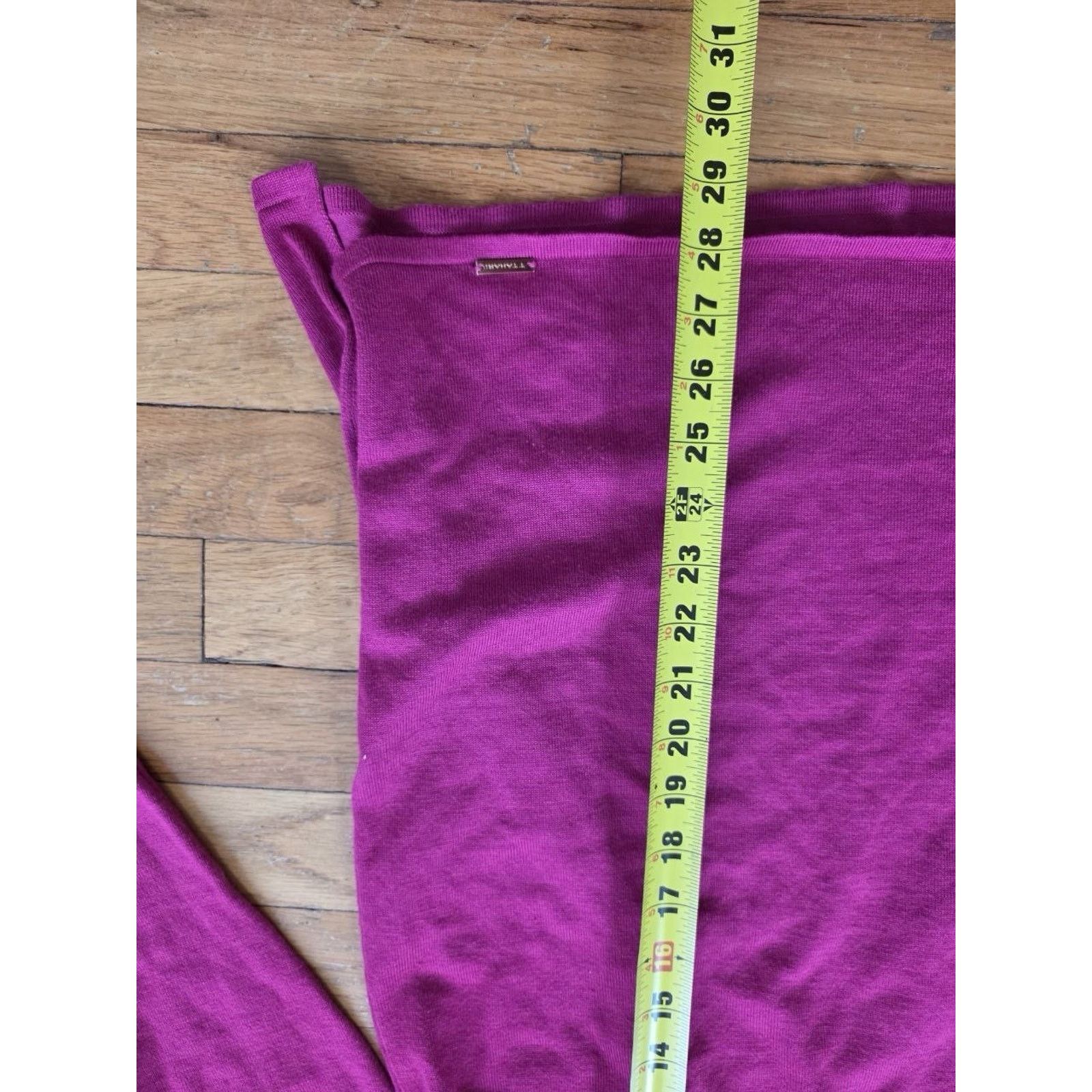 & Other Stories Tahari Women's Sweater Rayon Blend Tunic Long 2X A001779 Size L / US 10 / IT 46 - 10 Thumbnail