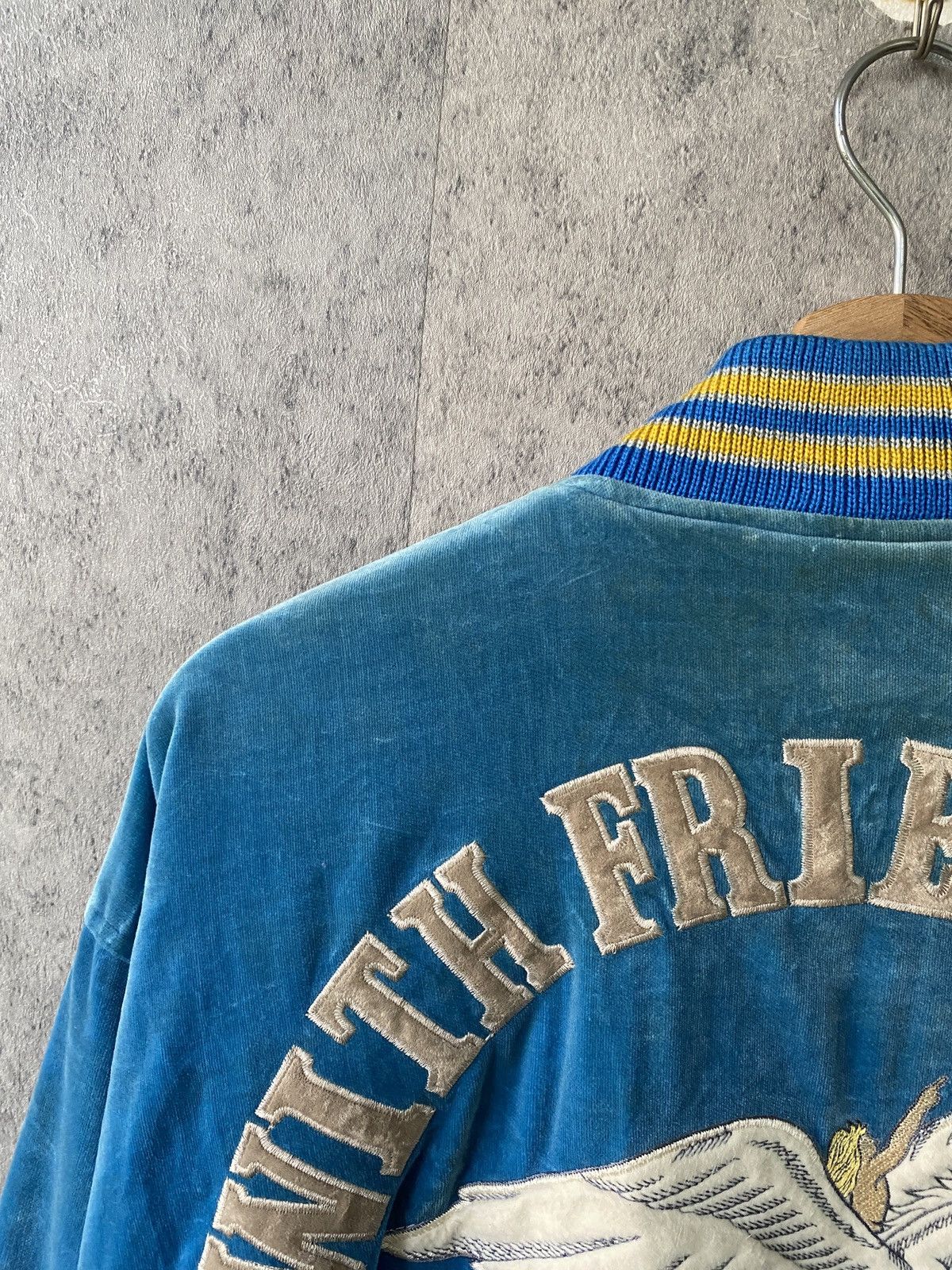 Vintage Vintage 80s O’neill Velvet Varsity Jacket Size US L / EU 52-54 / 3 - 14 Thumbnail