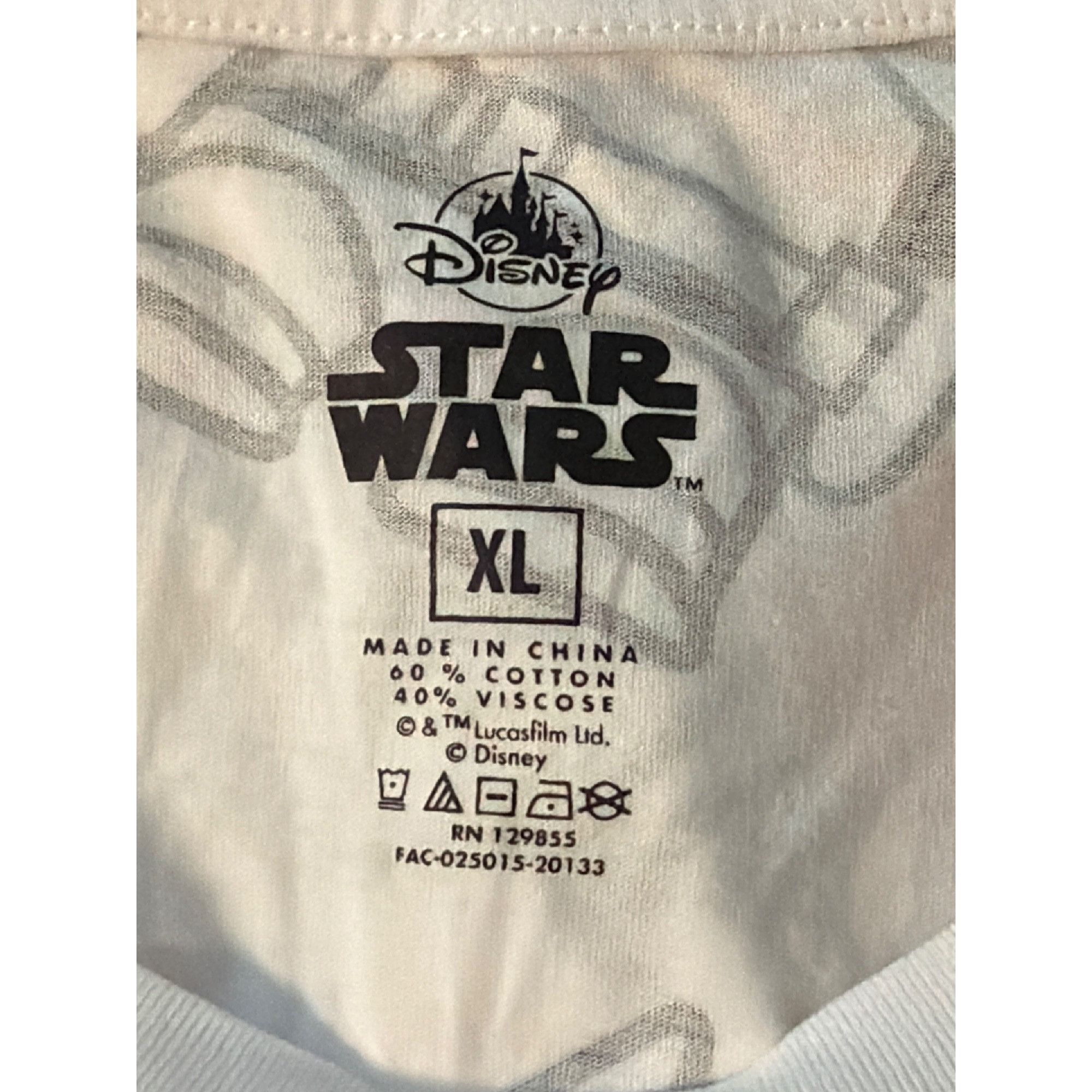 Disney Disney Parks Star Wars Shirt Stormtroopers Pew Pew All Over Size US XL / EU 56 / 4 - 5 Thumbnail