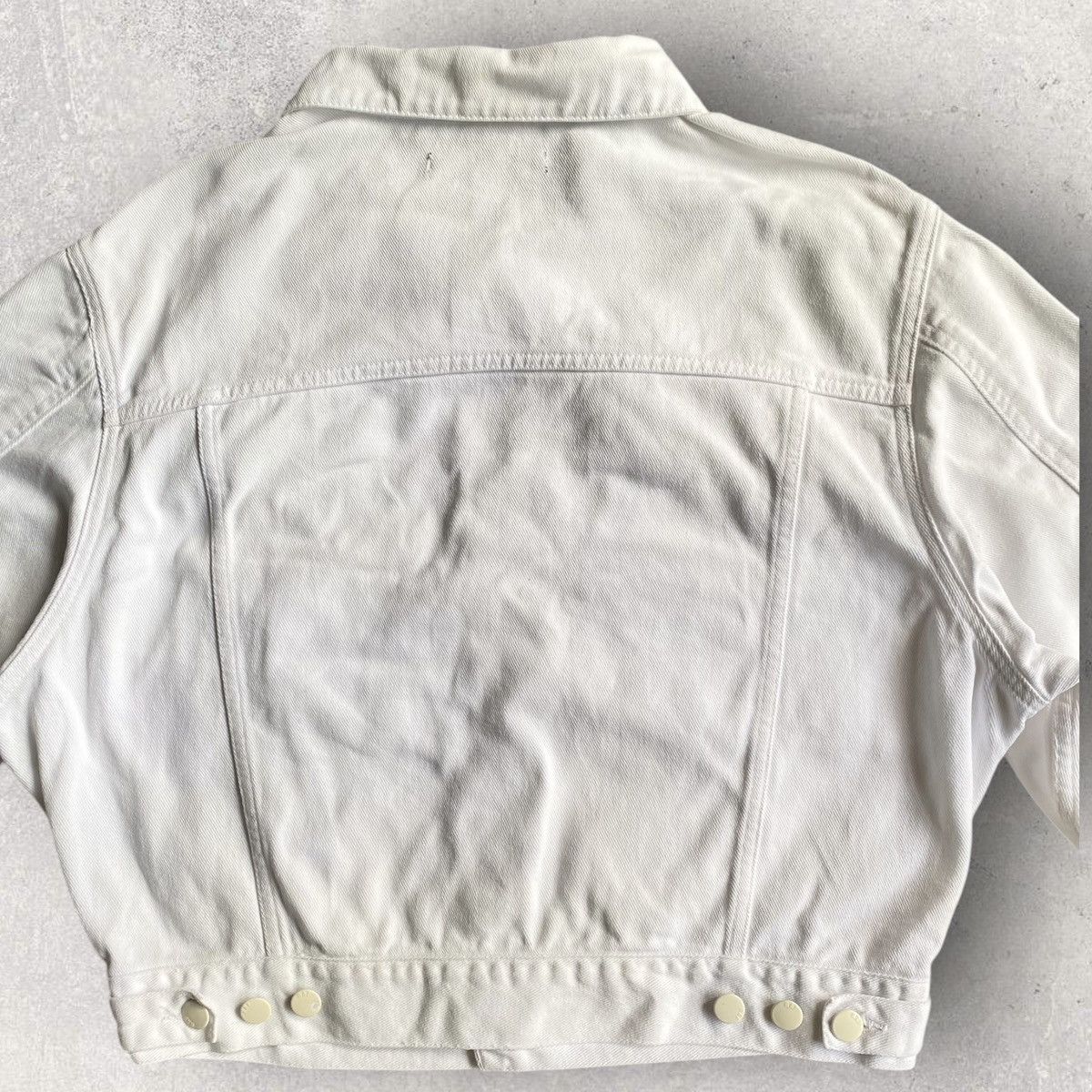 Raf by Raf Simons Raf By Raf Simons Cropped Denim Jacket Size US S / EU 44-46 / 1 - 4 Thumbnail